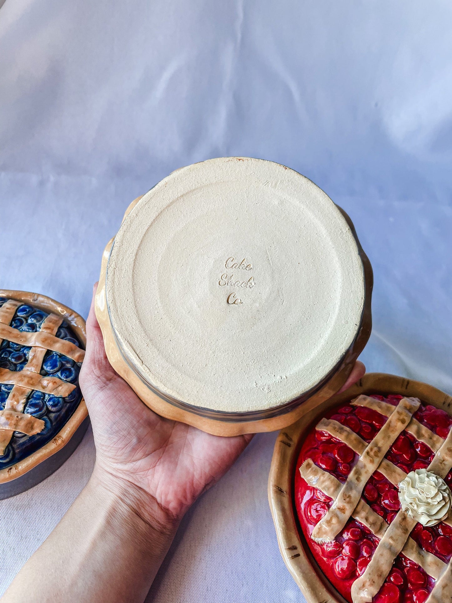 Ceramic Pie Jars