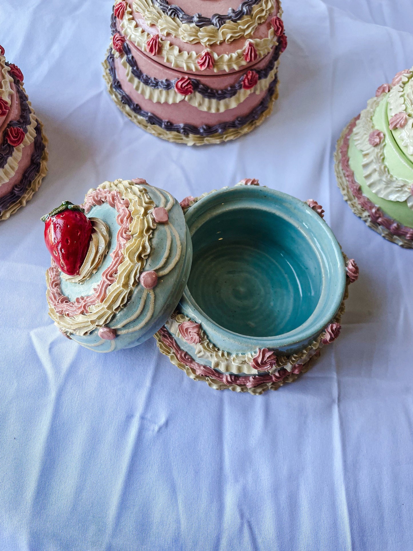 Ceramic Cake Jars