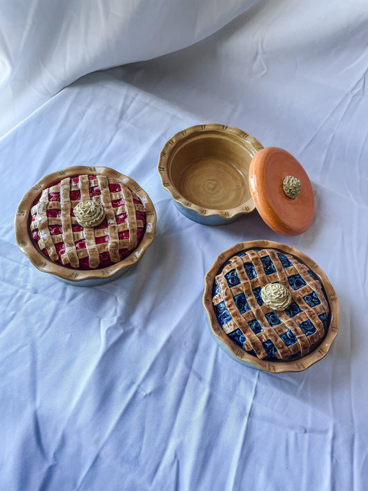 Ceramic Pie Jars