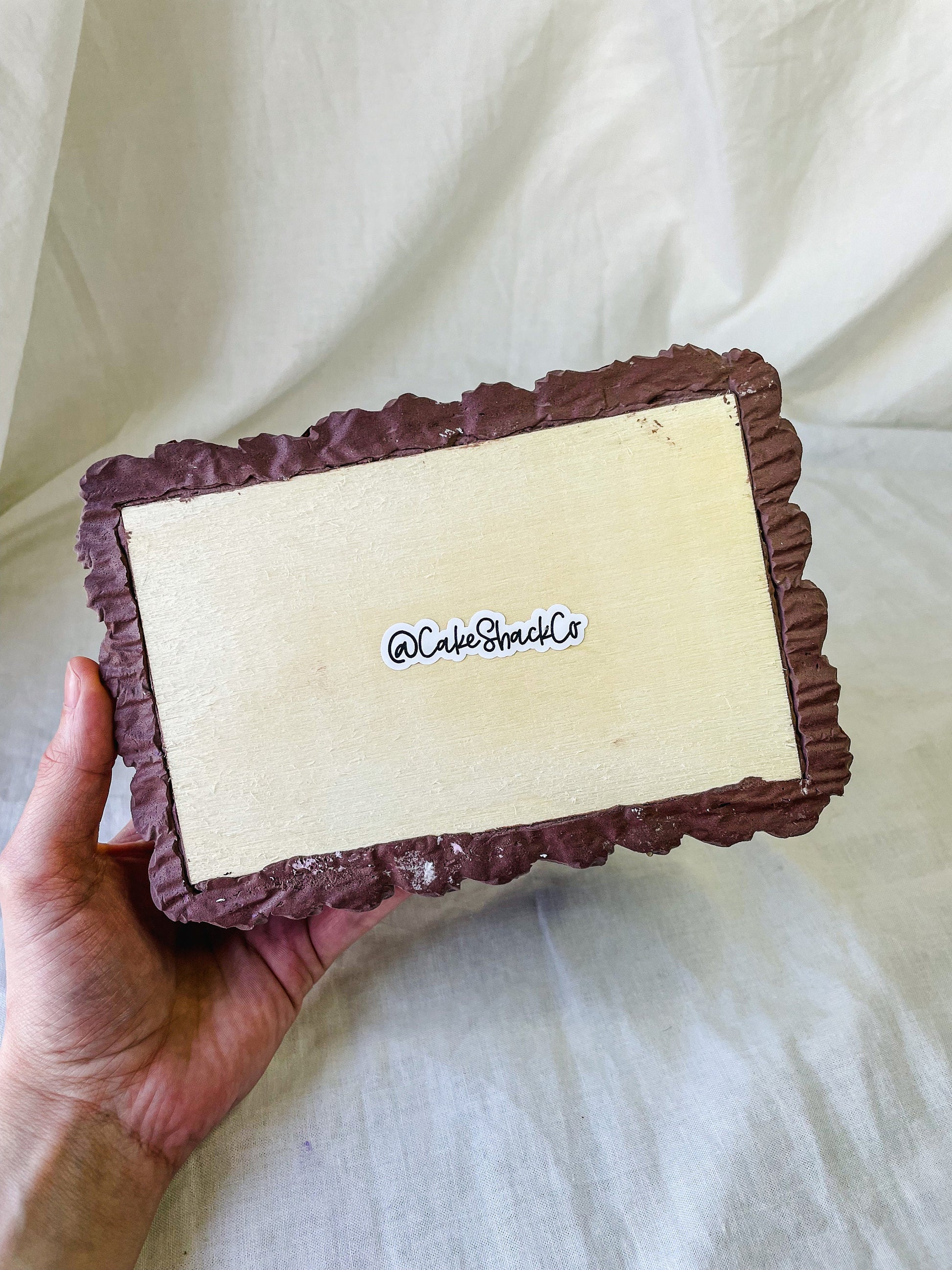 Chocolate Fake Cake Boxes