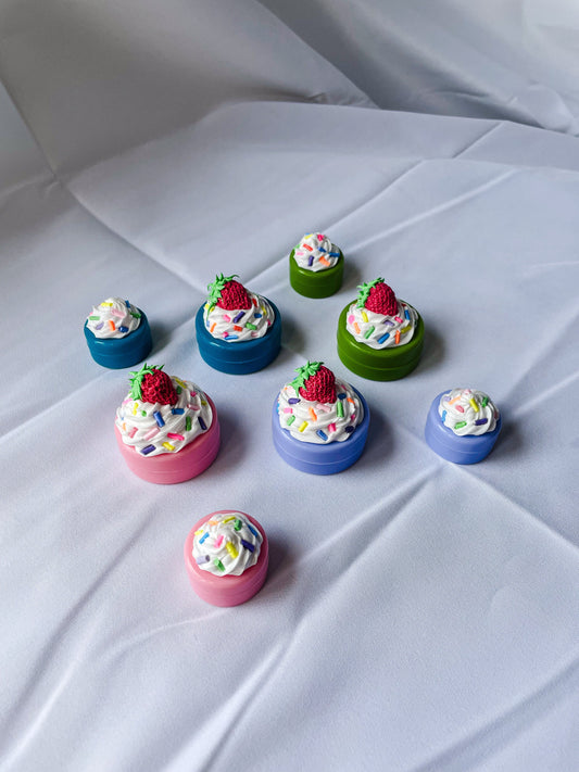 Silicone Cupcake Dab Jars - 45mm, 32mm