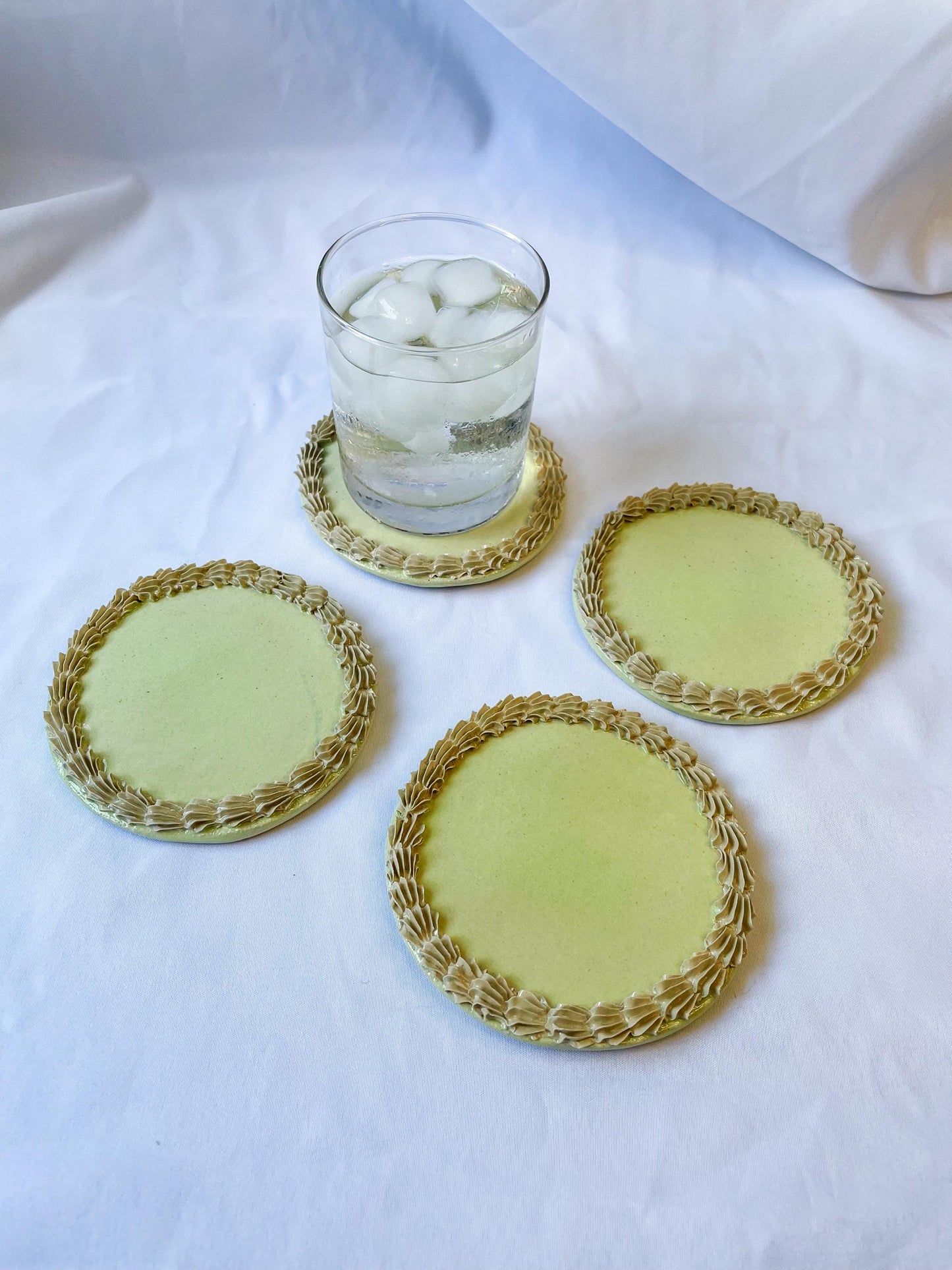 Ceramic “Cake” Coasters