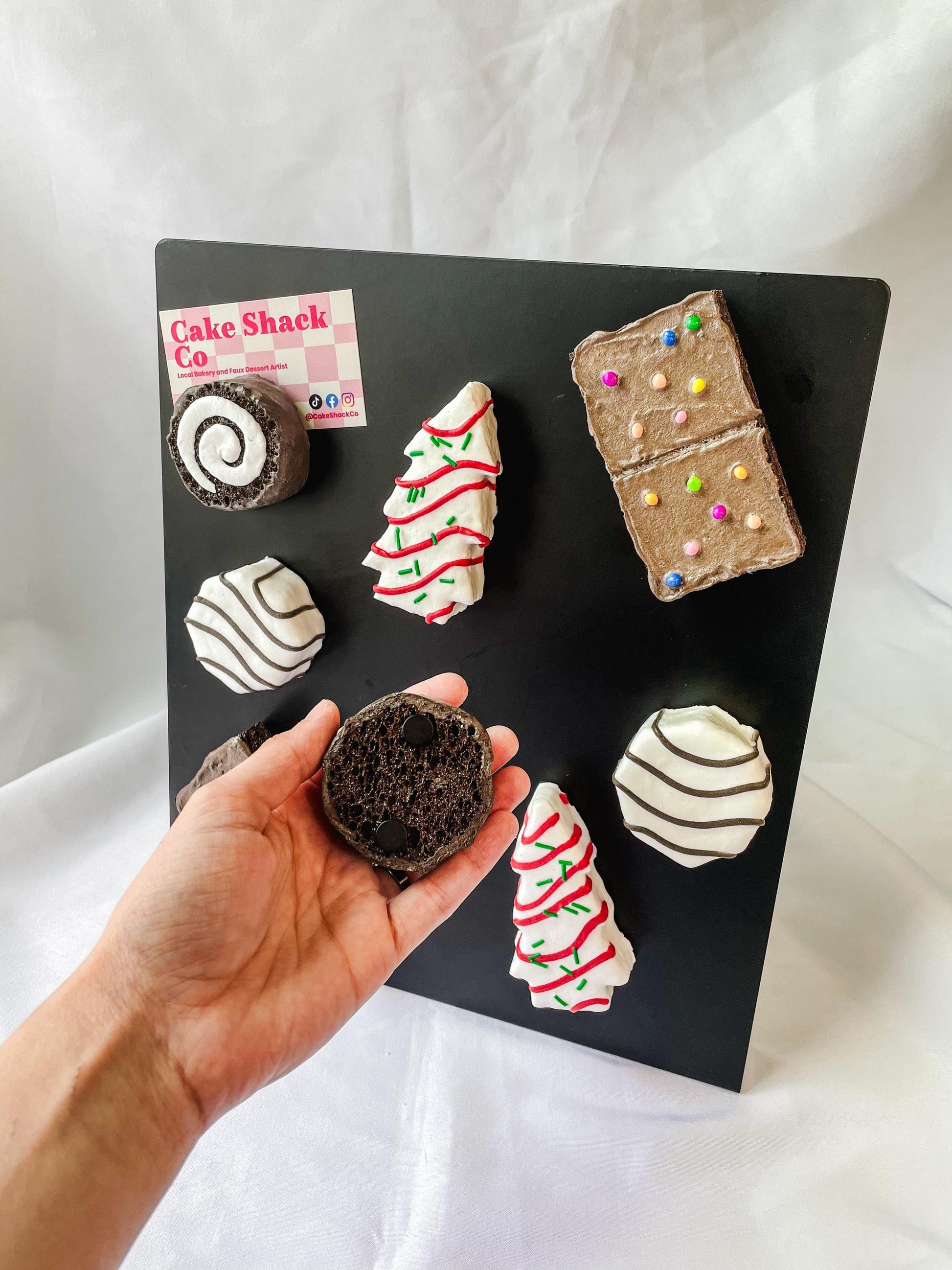 Faux Little Debbie Fridge Magnets - 4 pack