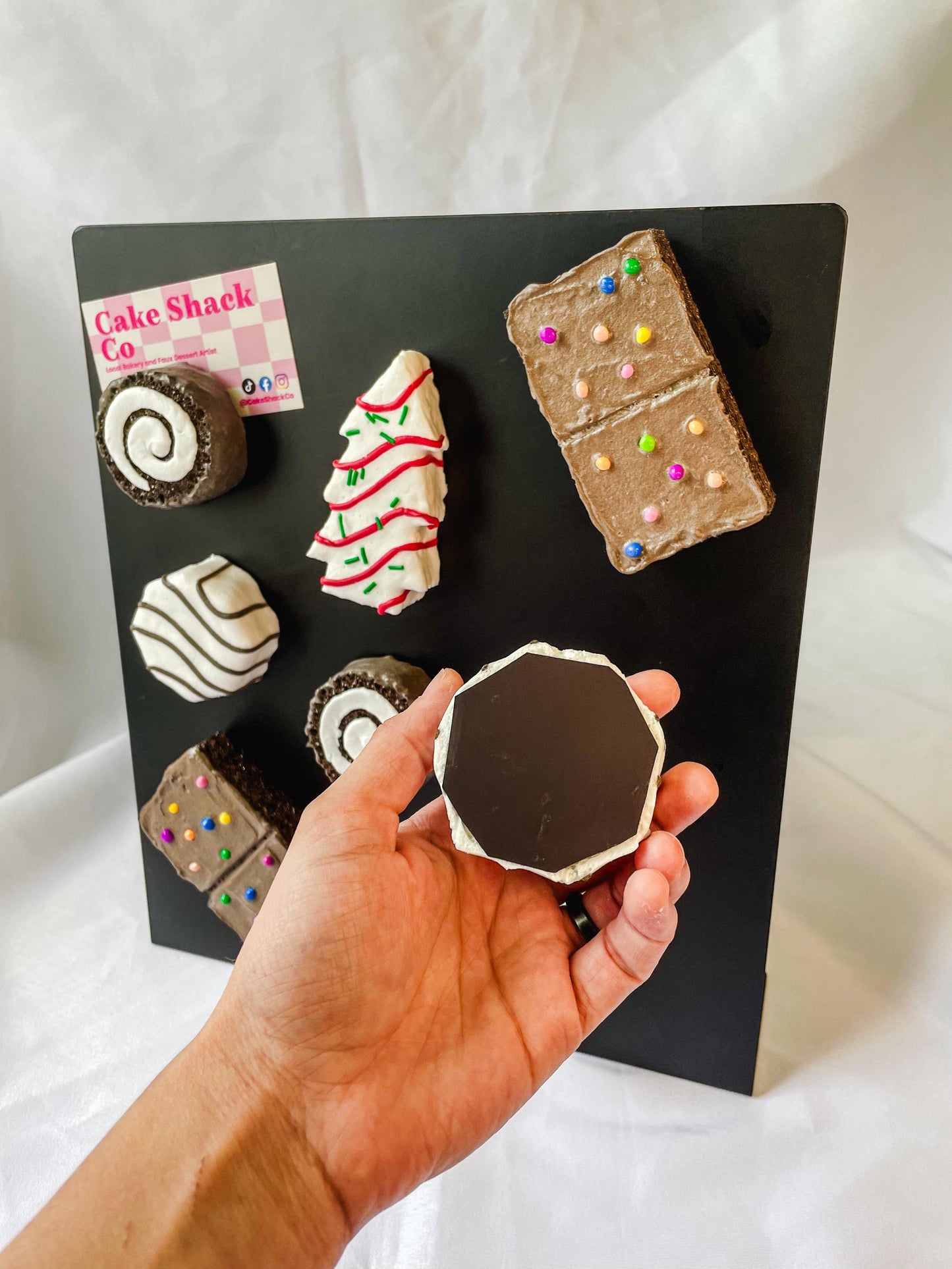 Faux Little Debbie Fridge Magnets - 4 pack