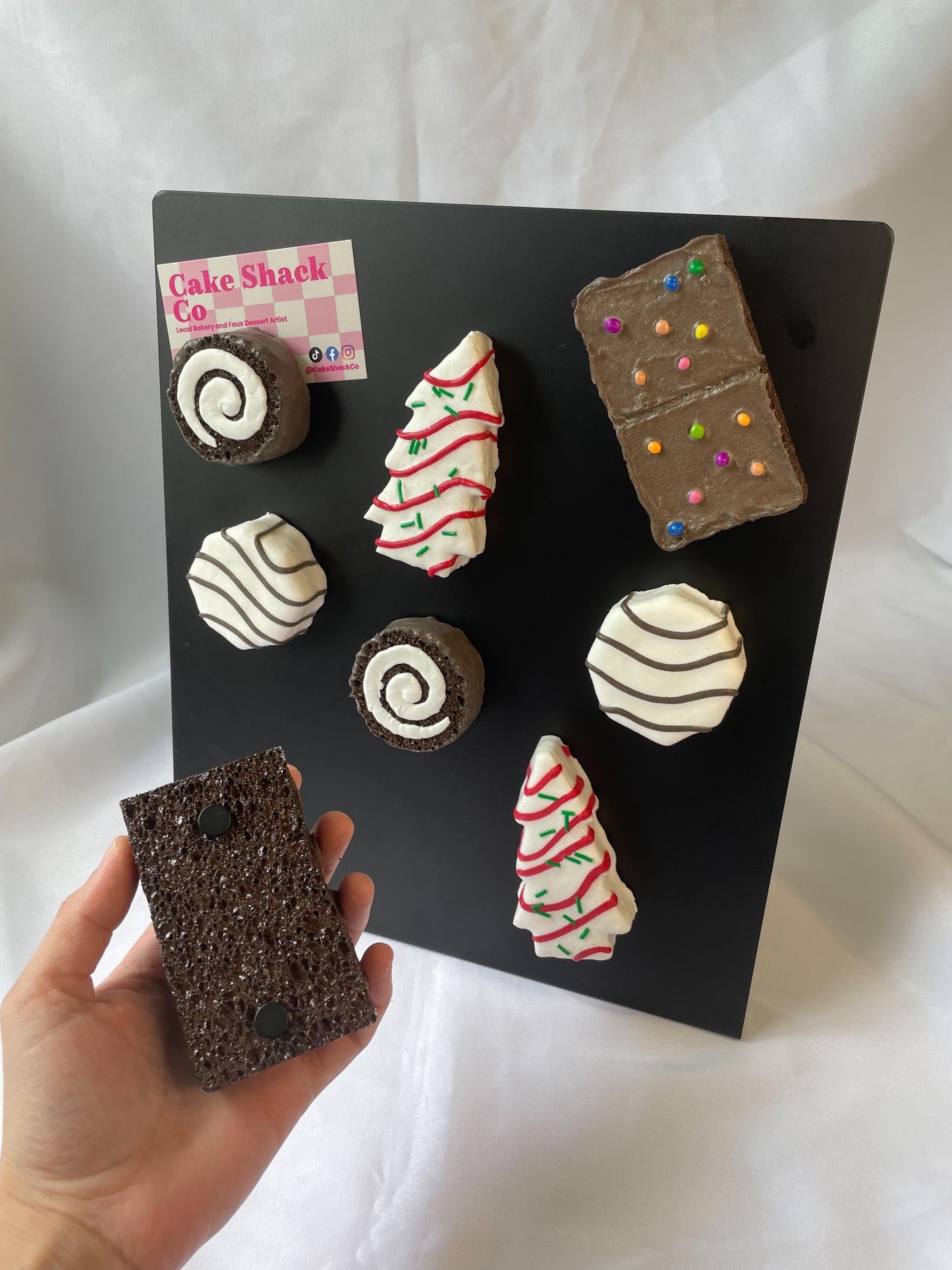 Faux Little Debbie Fridge Magnets - 4 pack