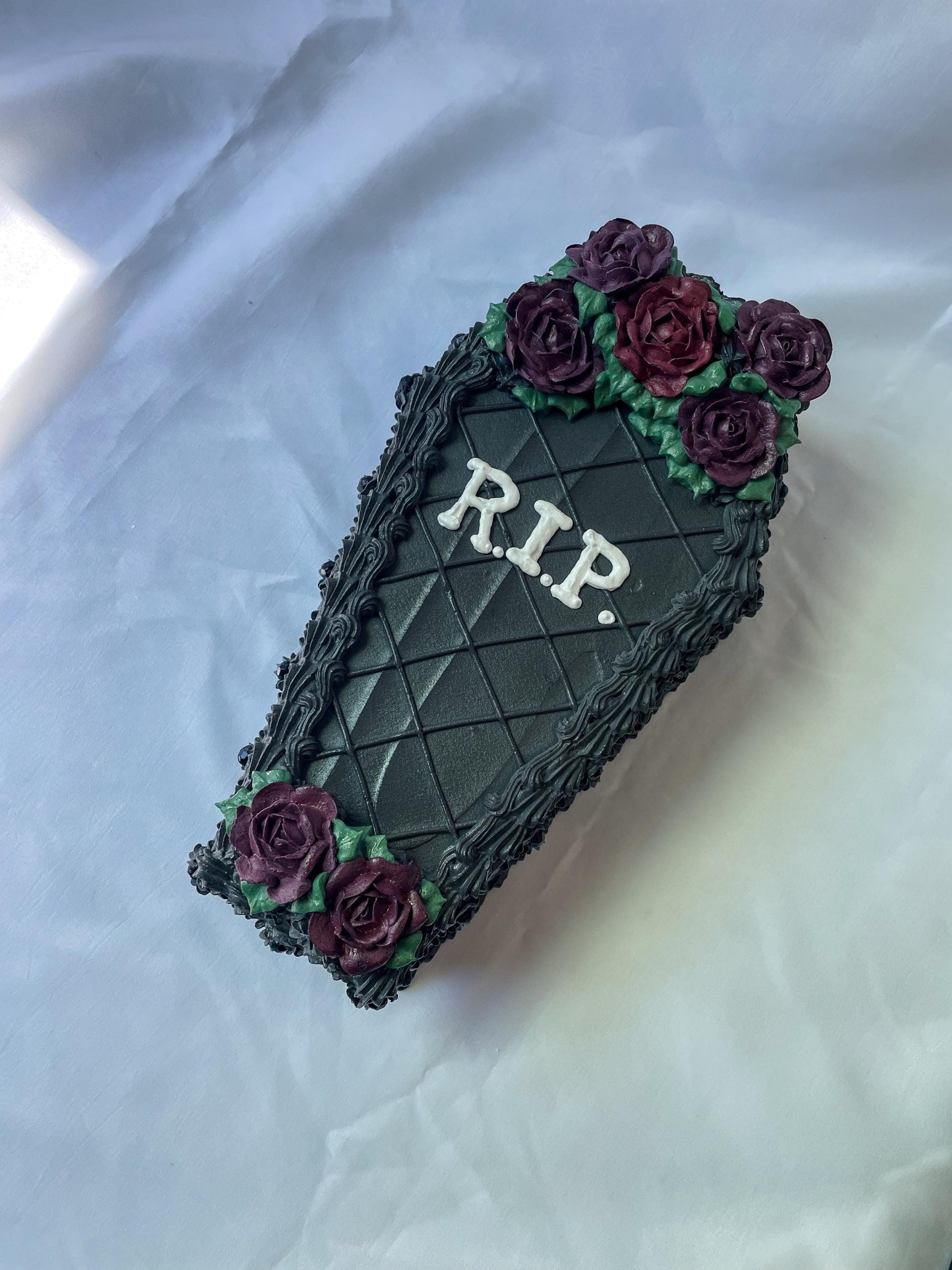 Gothic Fake Cake Coffin Box