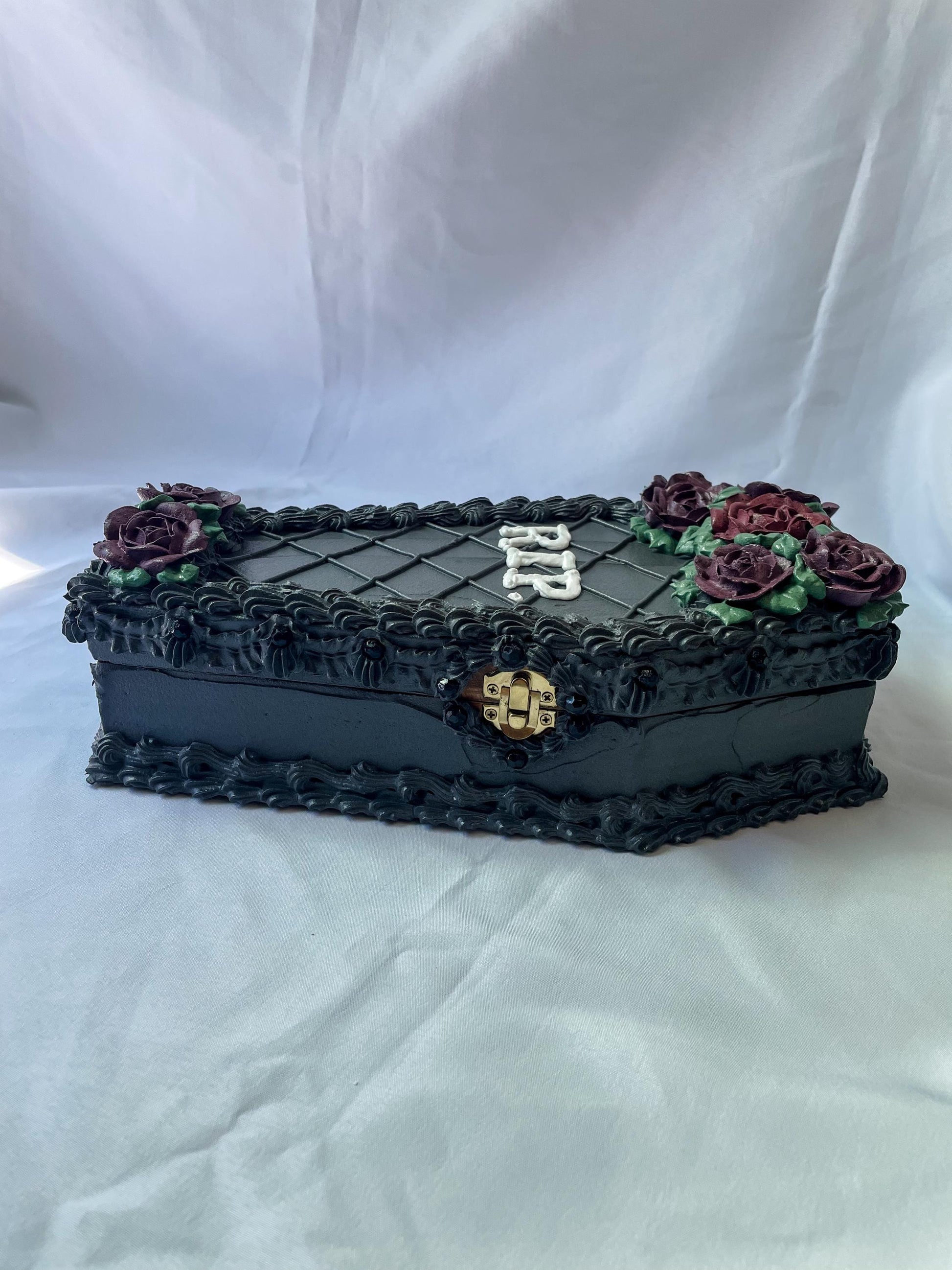 Gothic Fake Cake Coffin Box