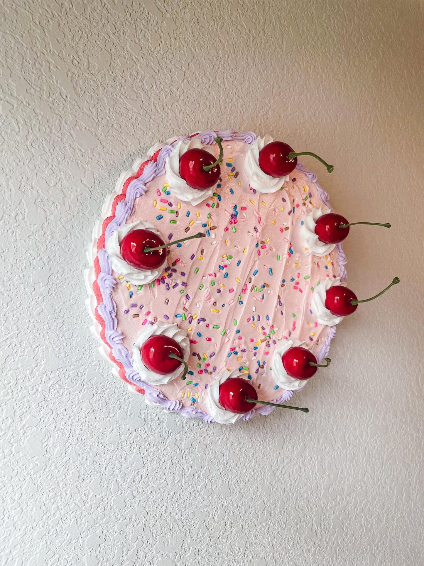 Fake Cake Wall Hanging