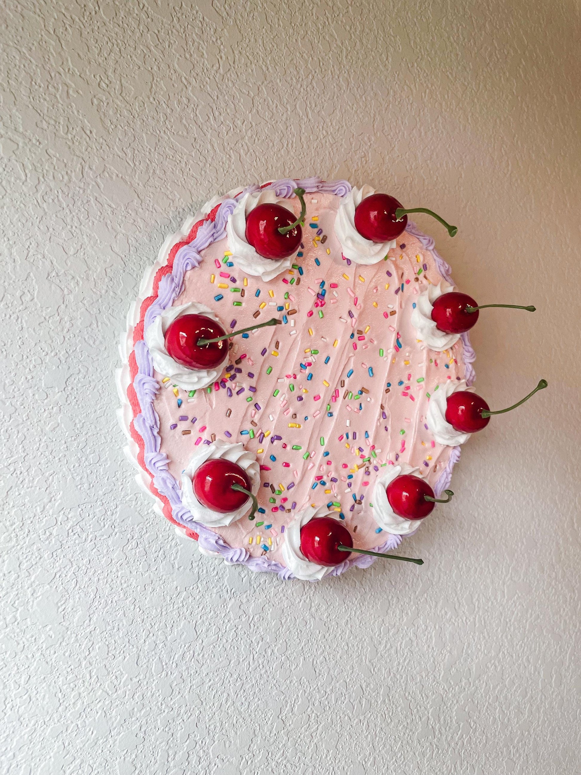 Fake Cake Wall Hanging