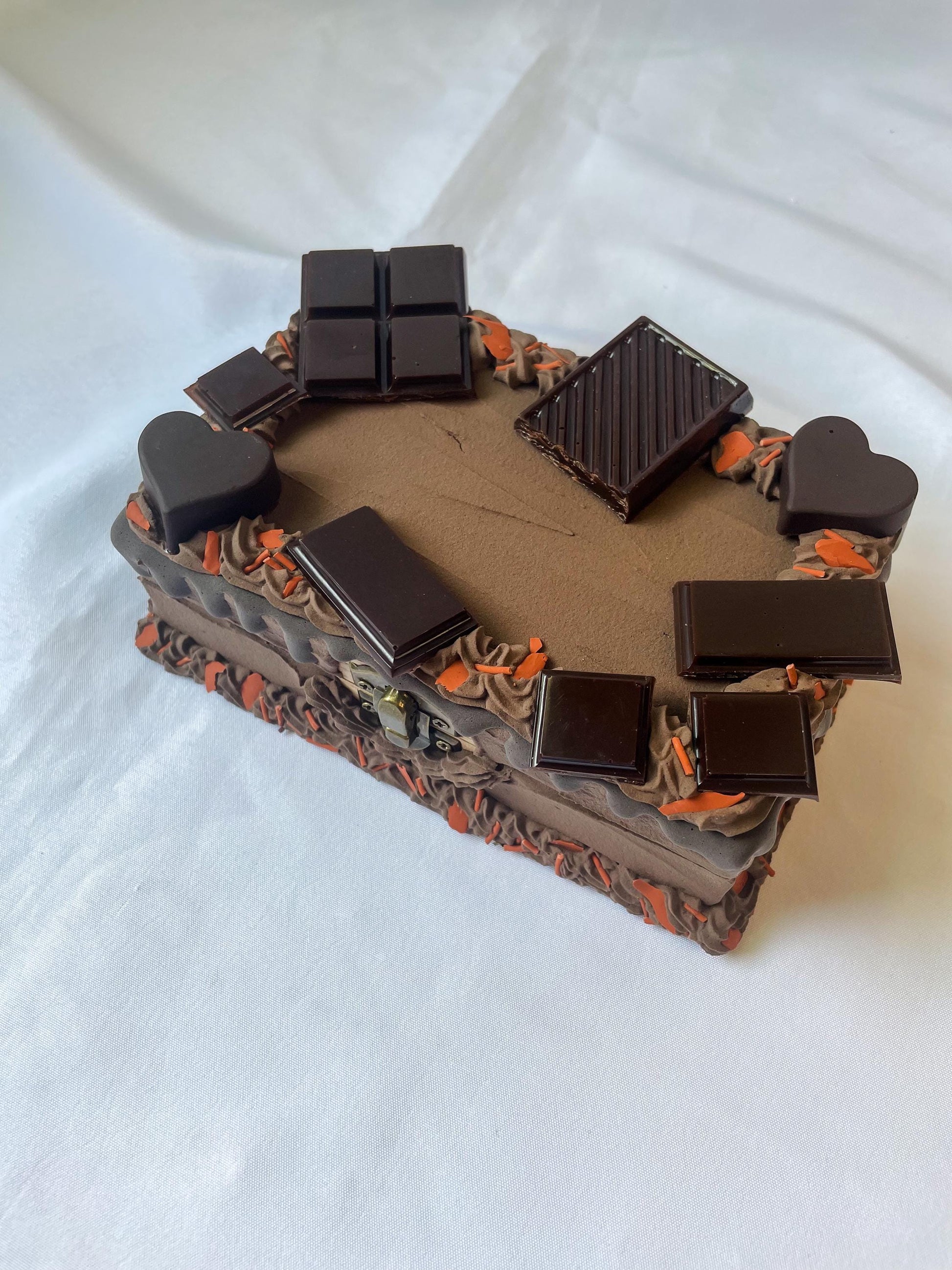 Chocolate Fake Cake Boxes