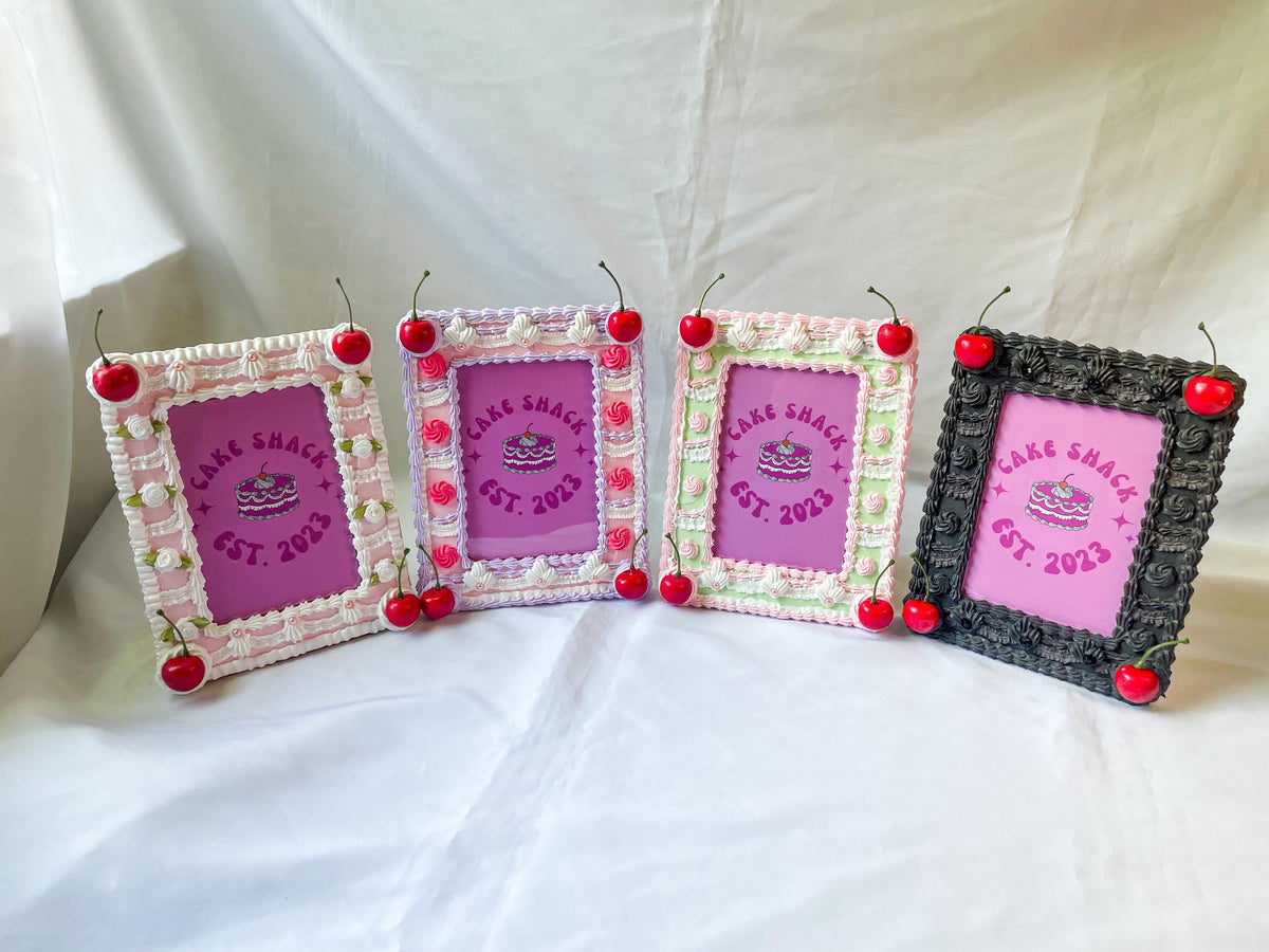 Fake Cake Picture Frames 4x6