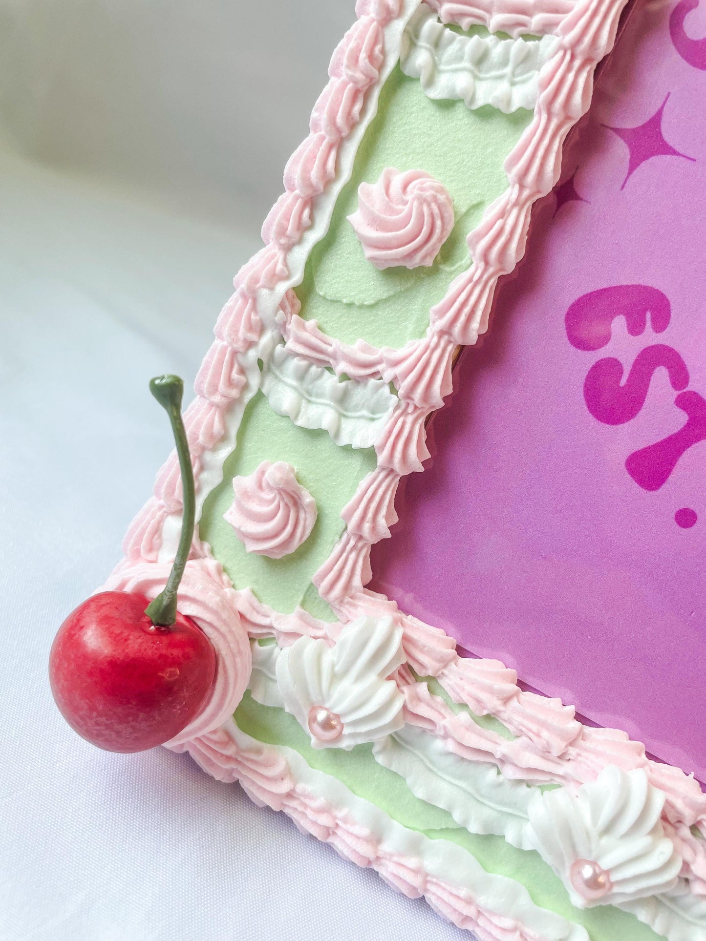 Vintage Cake Picture Frame