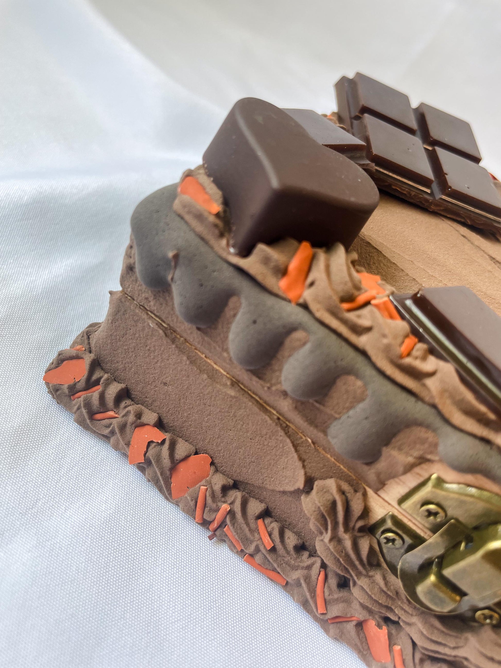 Chocolate Fake Cake Boxes