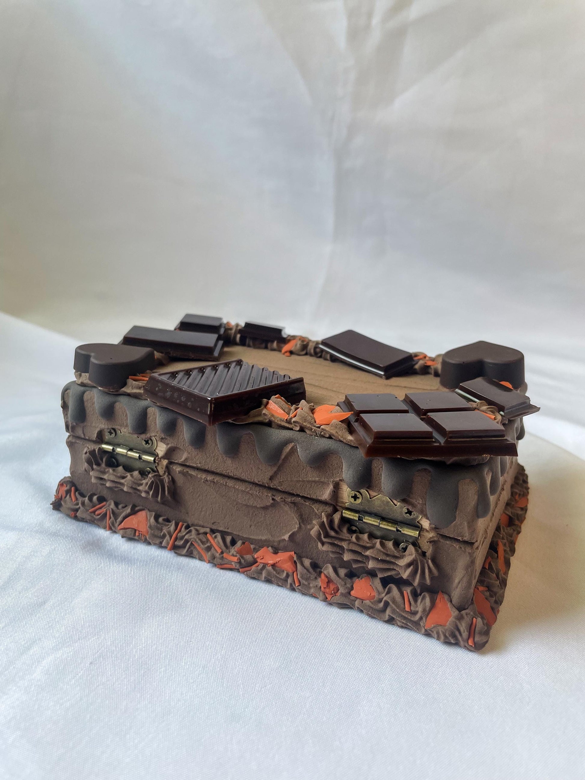 Chocolate Fake Cake Boxes