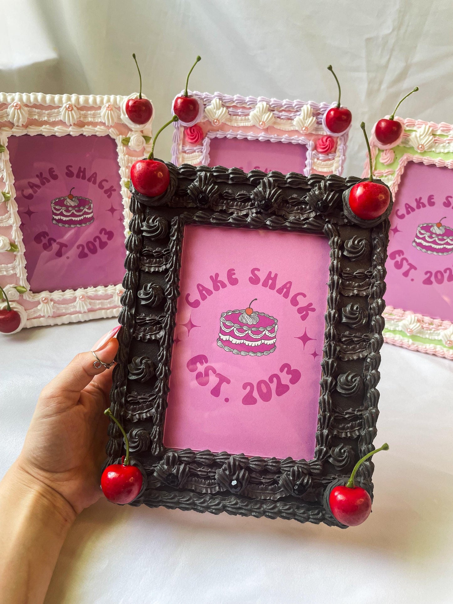 Fake Cake Picture Frames 4x6
