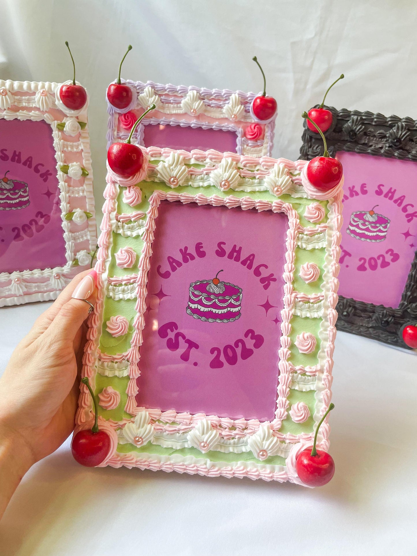 Vintage Cake Picture Frame