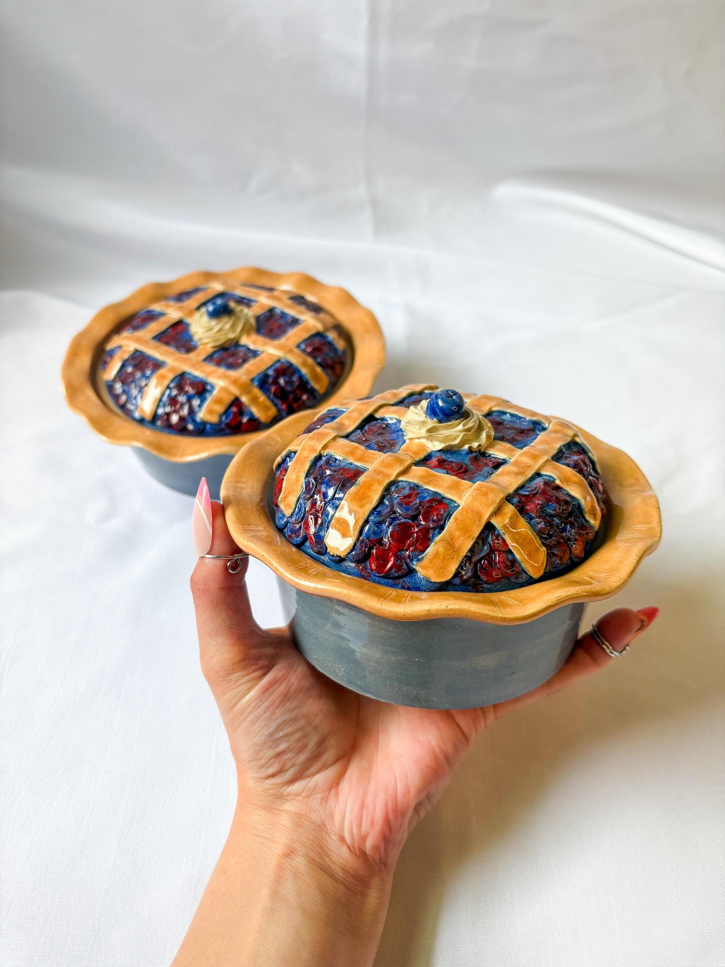 Ceramic Pie Jars