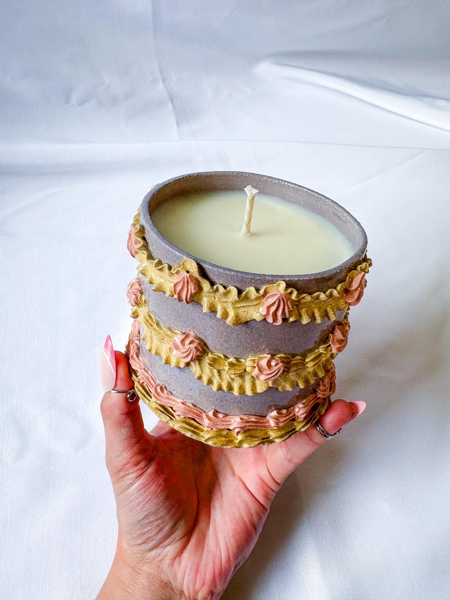 Ceramic Cake Candles