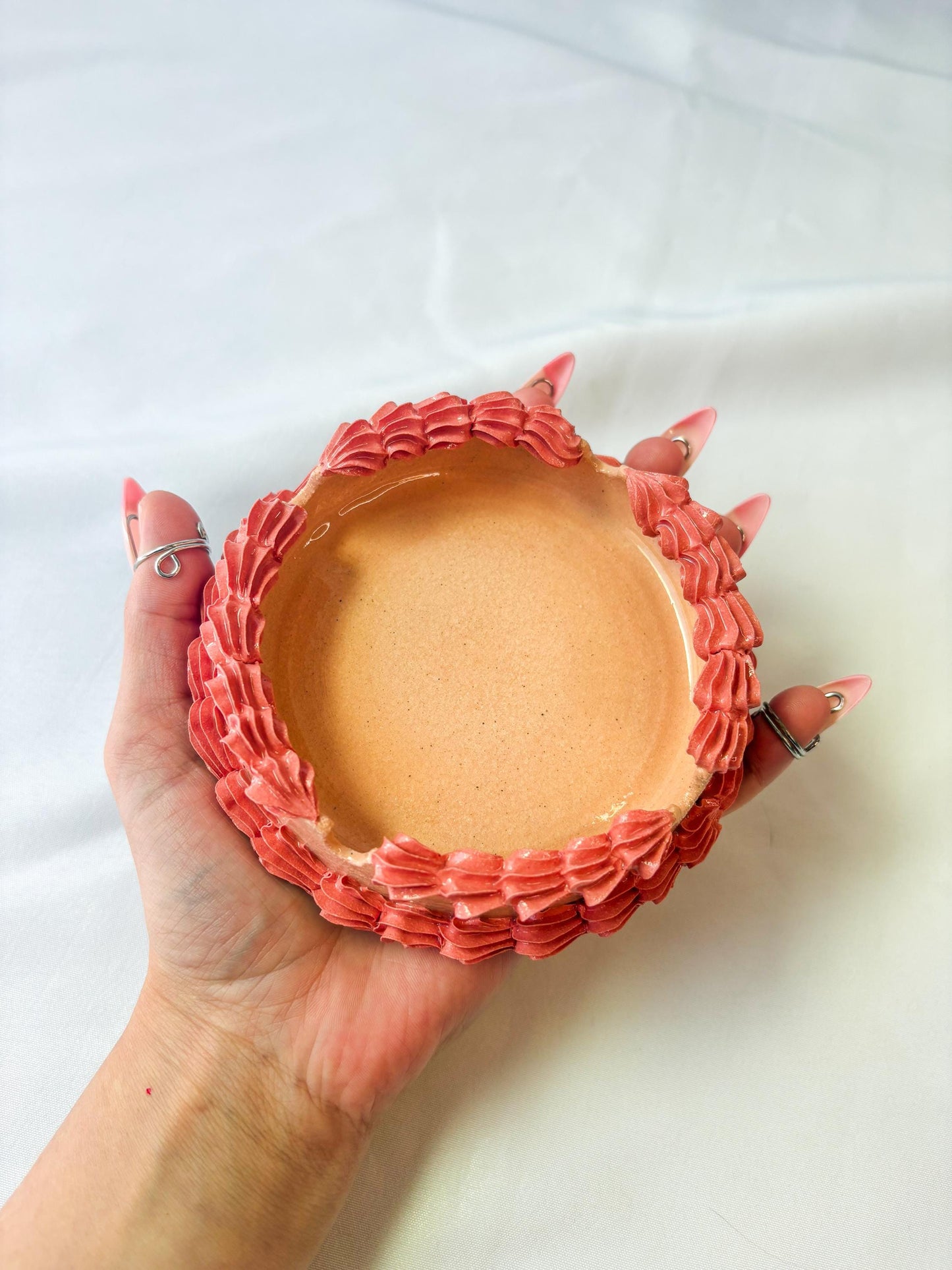 Ceramic Cake Ashtrays
