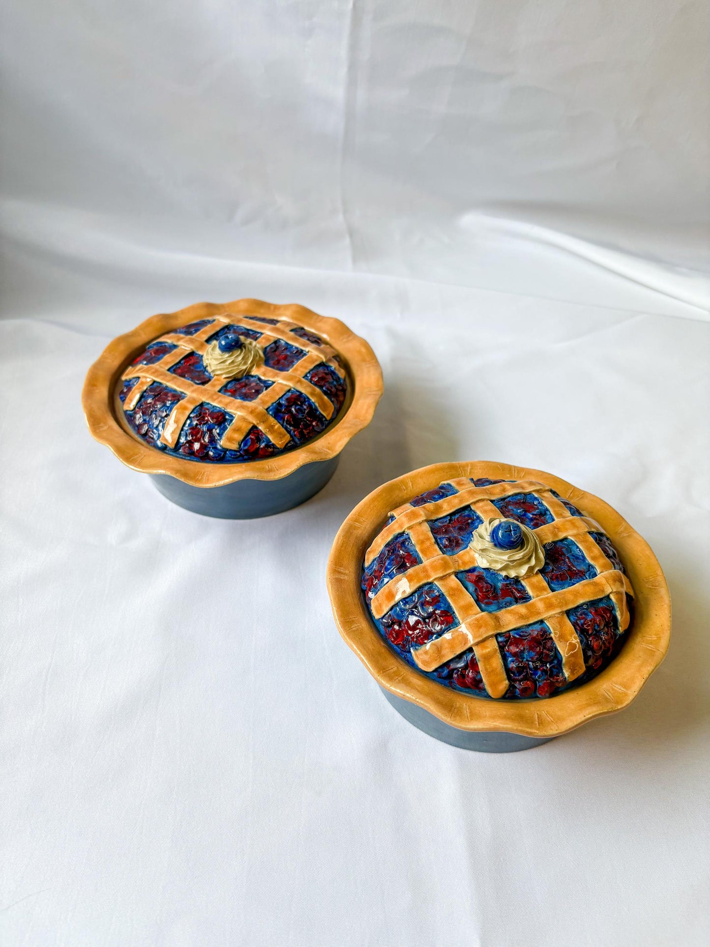 Ceramic Pie Jars