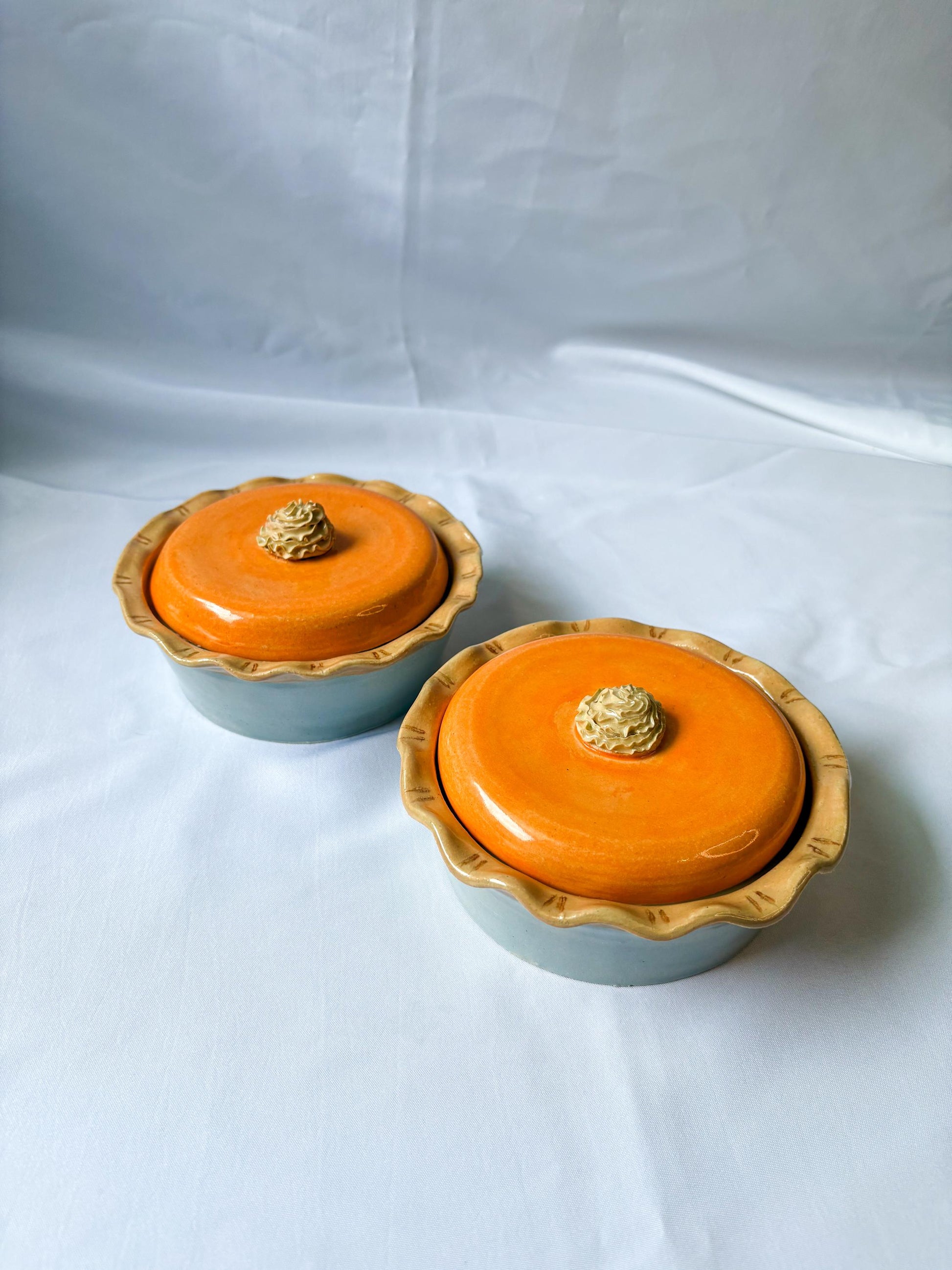 Ceramic Pie Jars