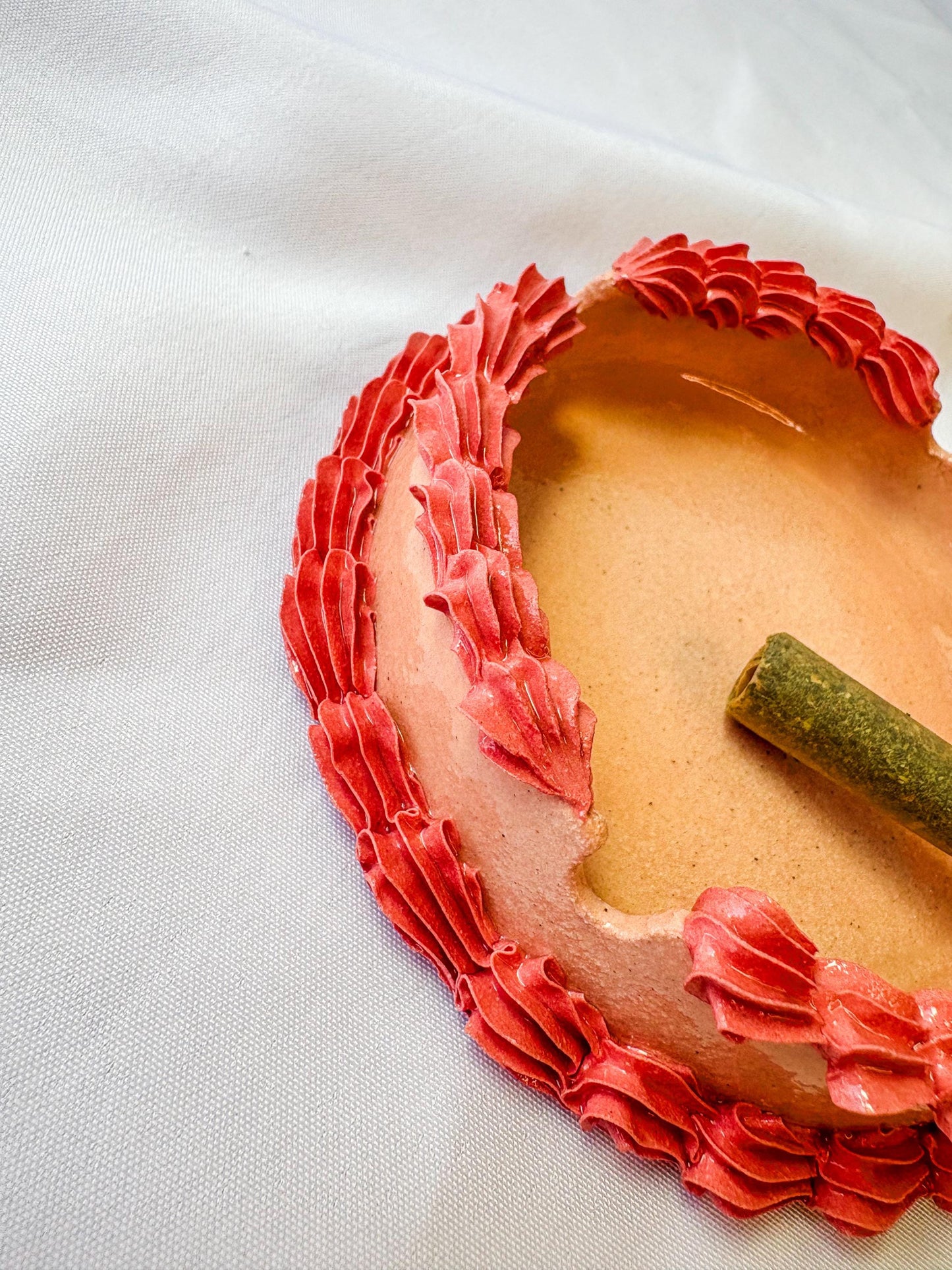 Ceramic Cake Ashtrays