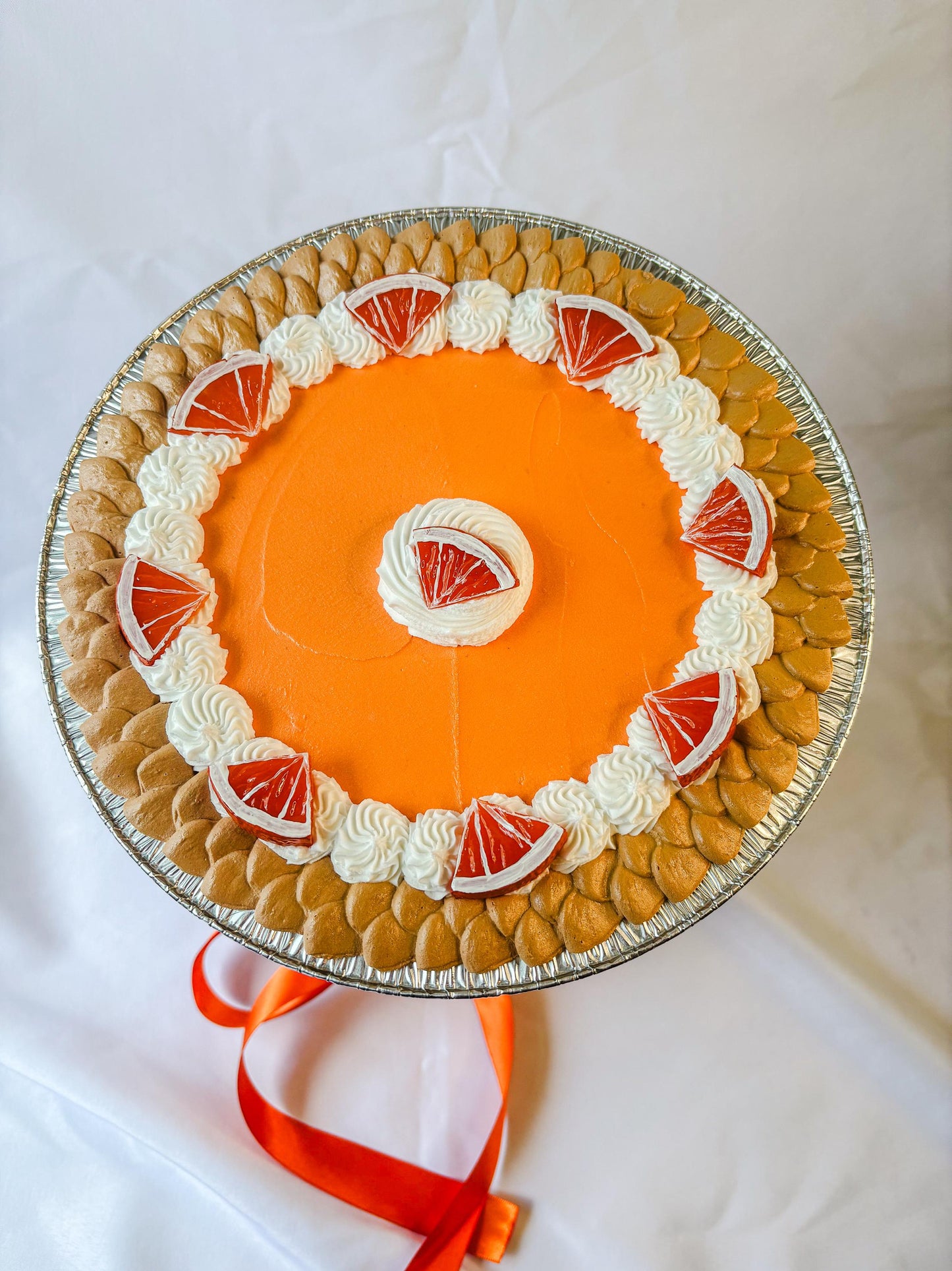 Customizable Fake 8inch Fruit Pies - Lemon, Key Lime, Banana and Tangerine