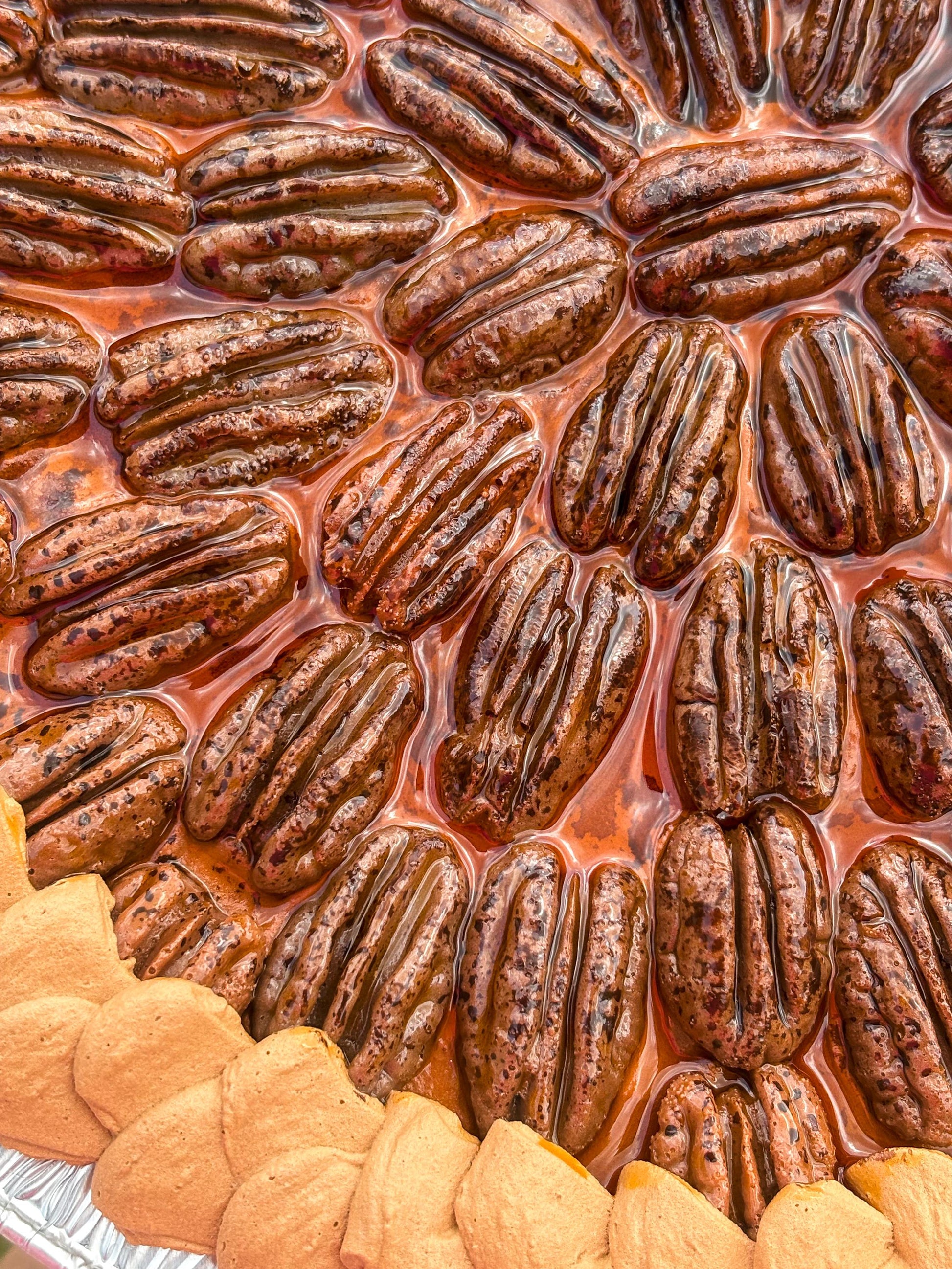 Customizable Fake 8inch Traditional Pies - Pumpkin, Chocolate, Pecan and Peppermint