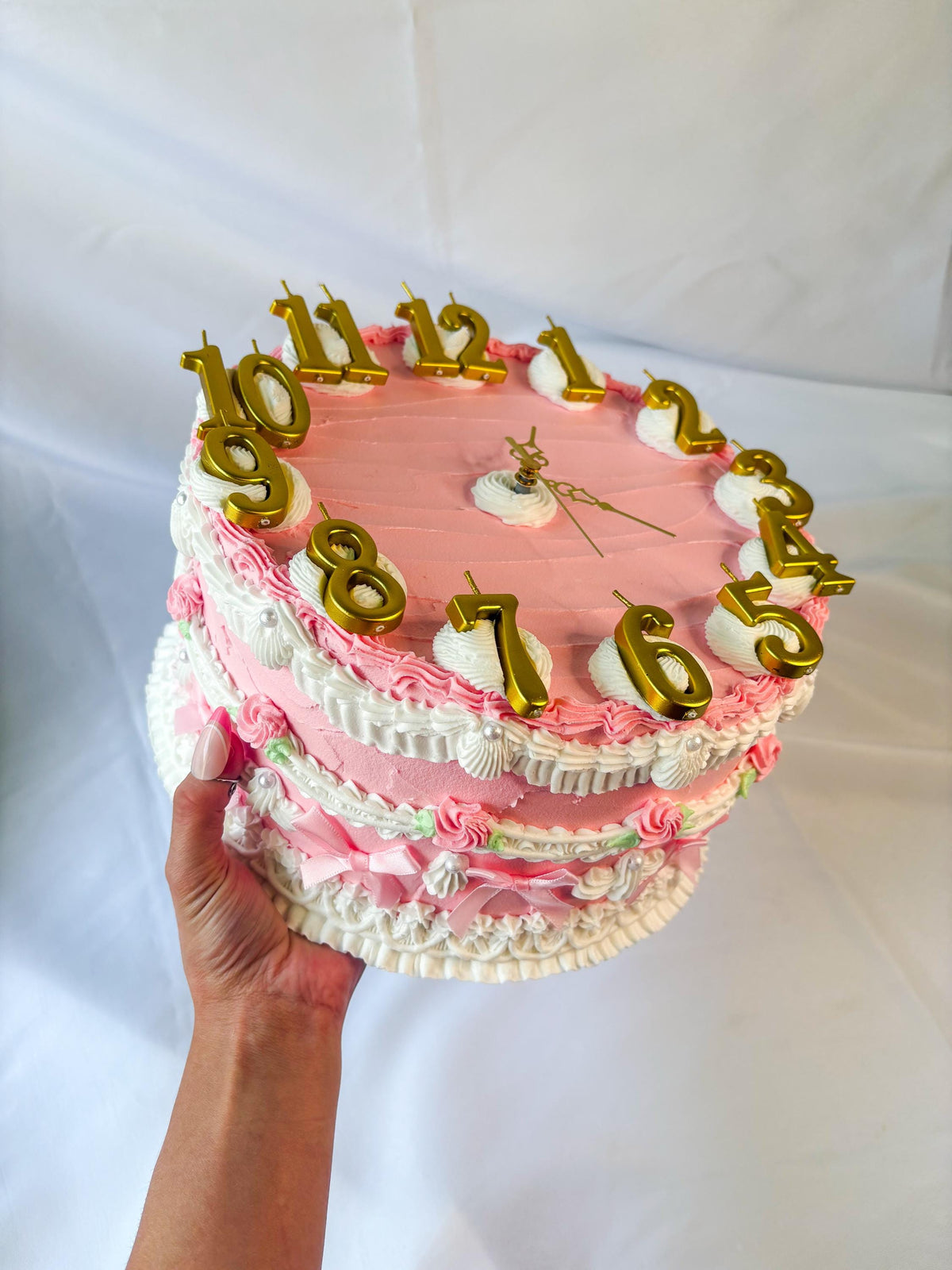 Lambeth Fake Cake Clock