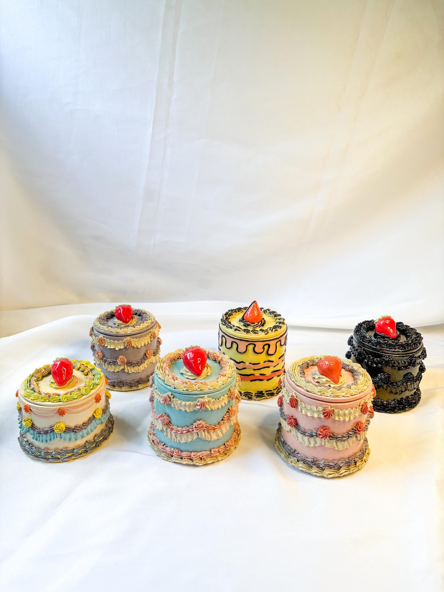 Ceramic Cake Jars