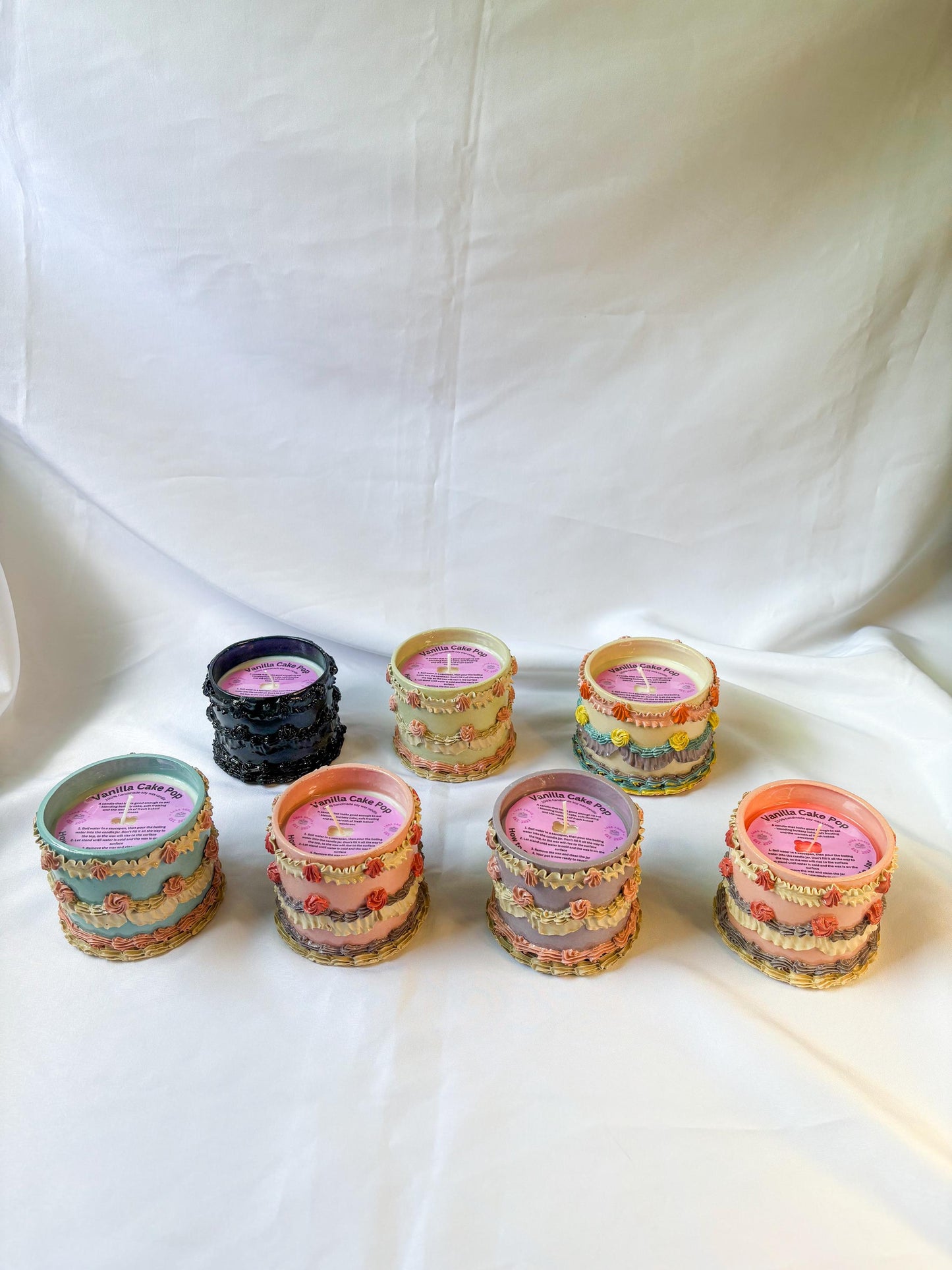 Ceramic Cake Candles