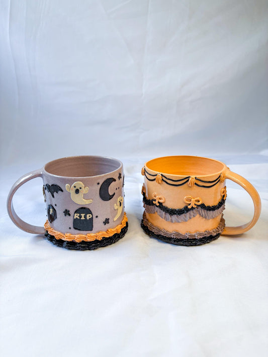 Halloween Ceramic Cake Mug