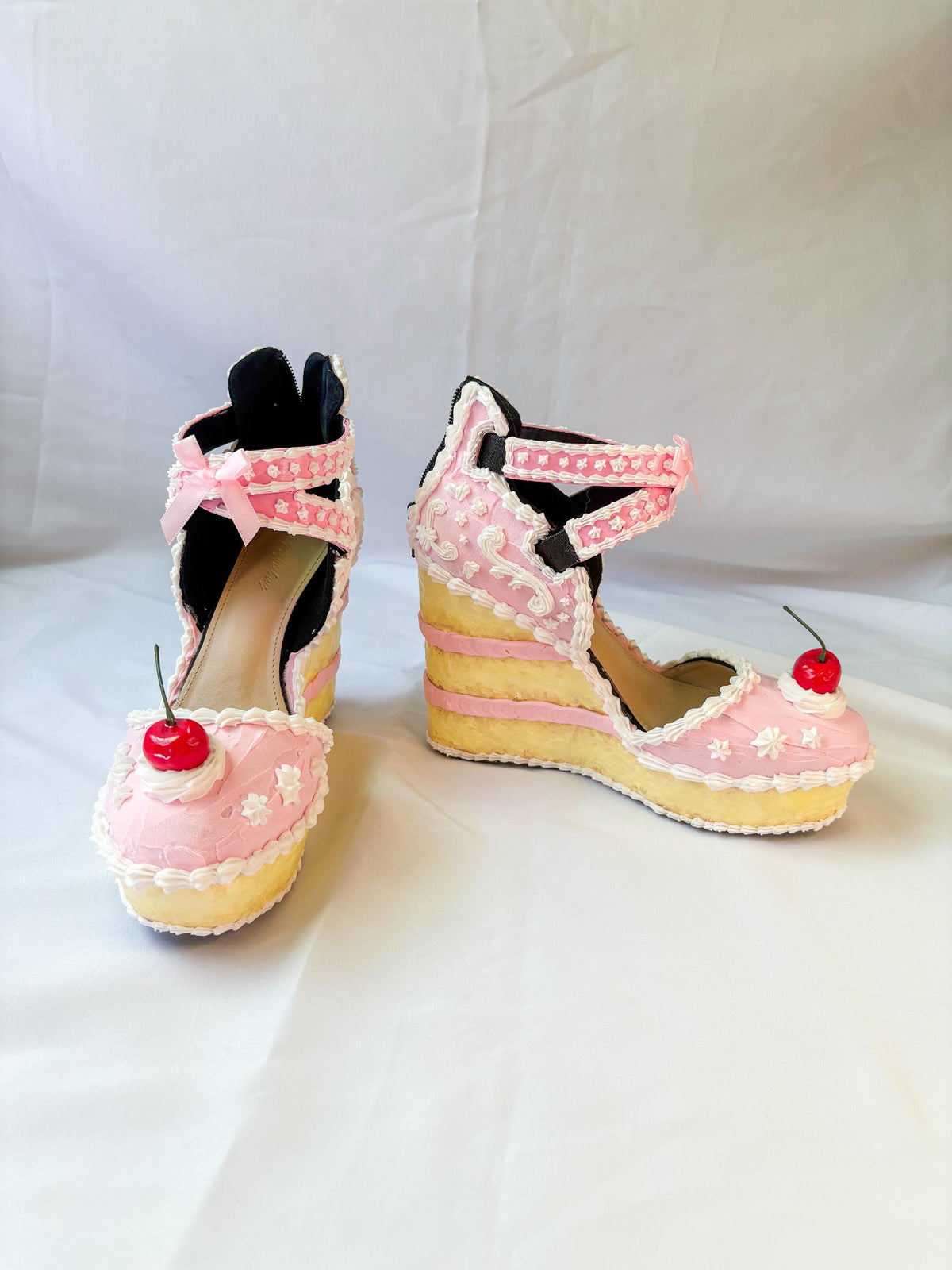 Fake Vanilla Cake Wedges