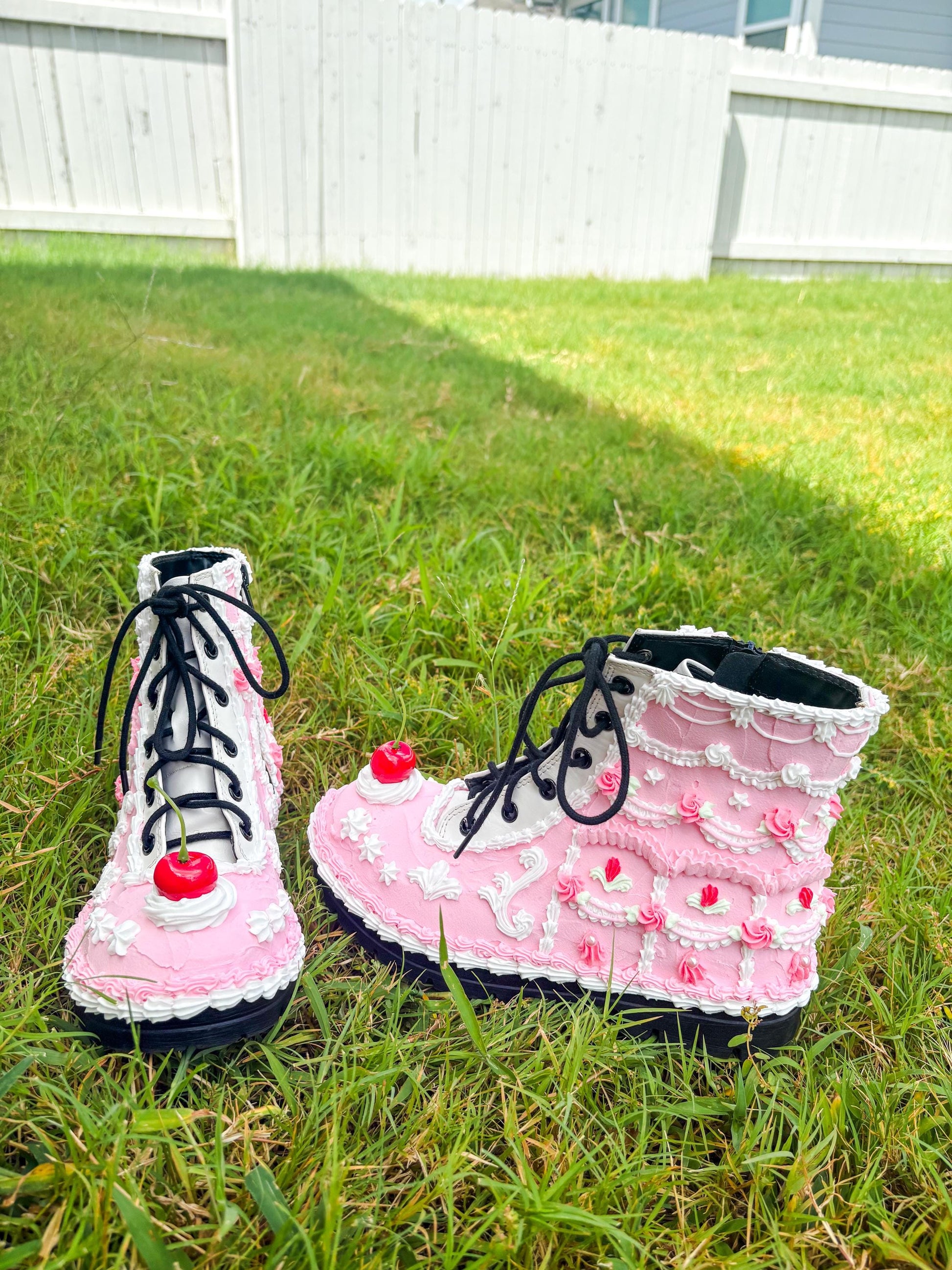 Fake Cake Boots