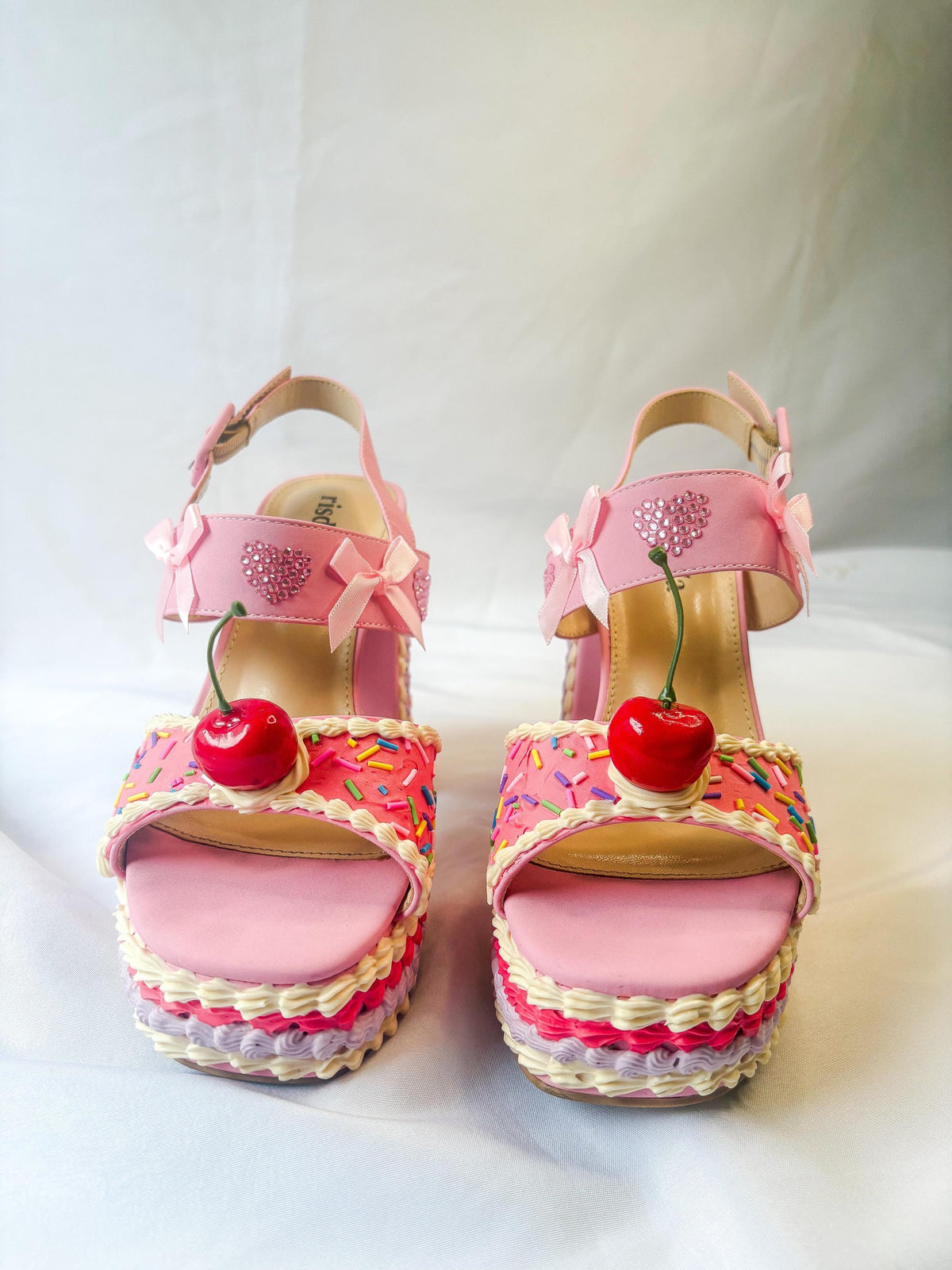 Fake Cake Platform Heels