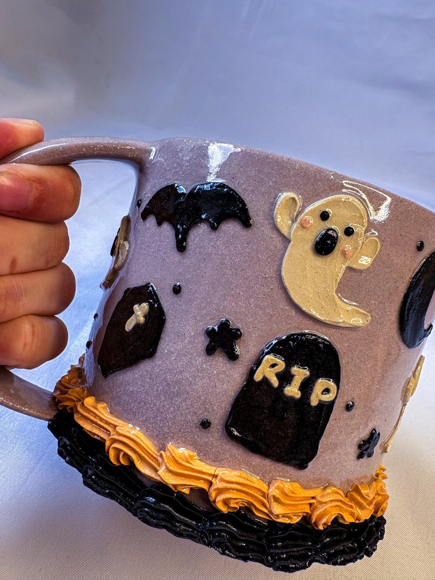 Halloween Ceramic Cake Mug
