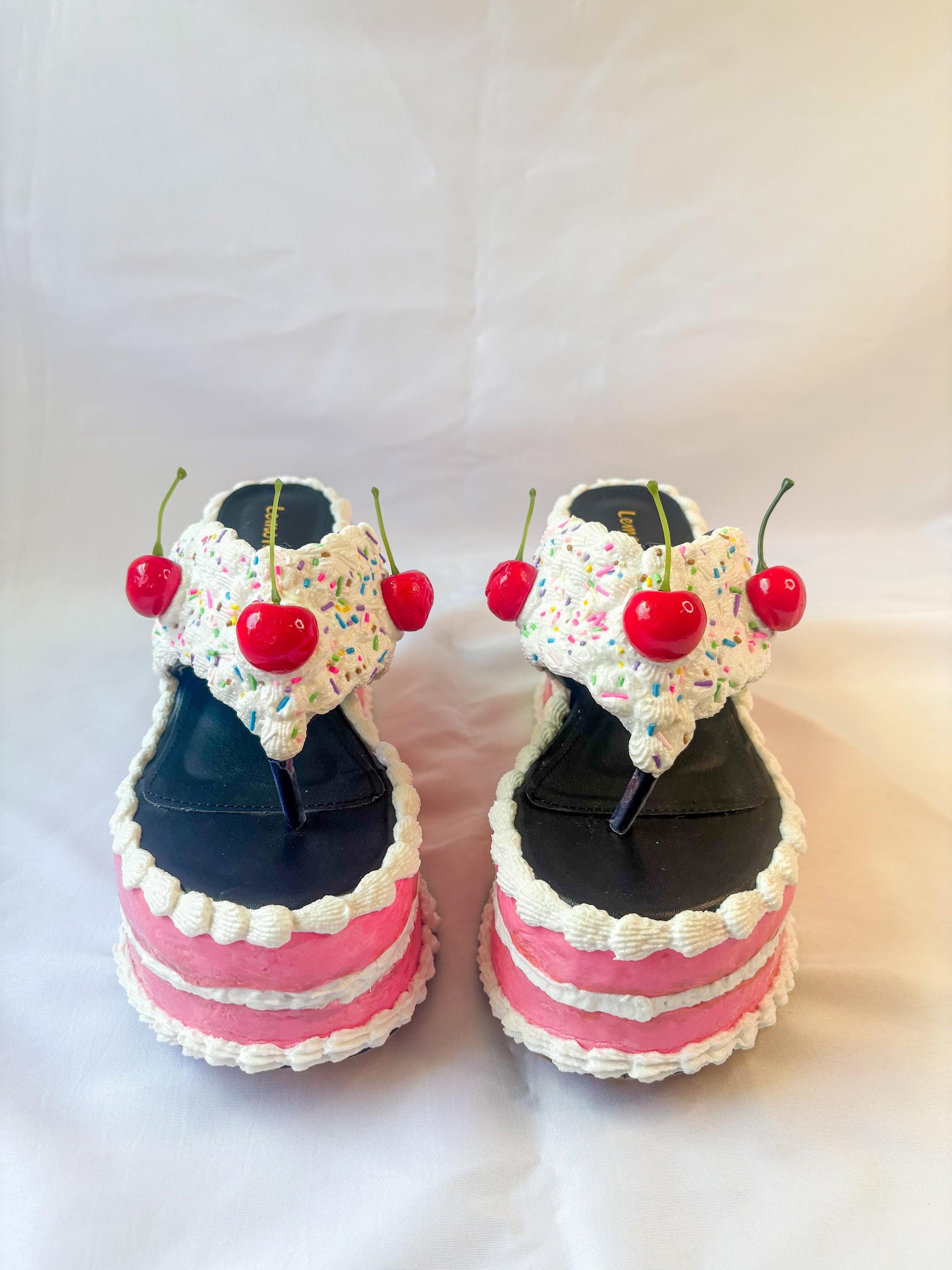 Fake Pink Cake Wedges