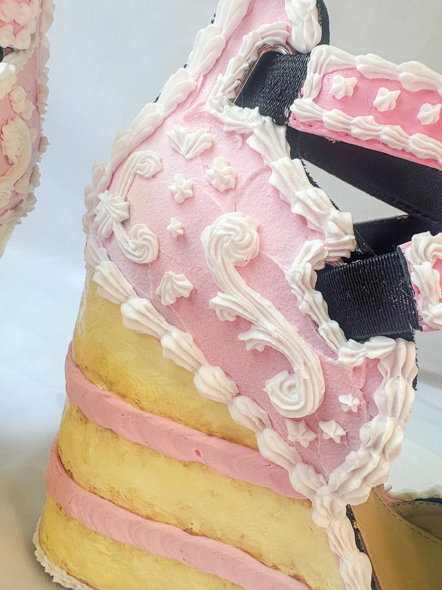 Fake Vanilla Cake Wedges