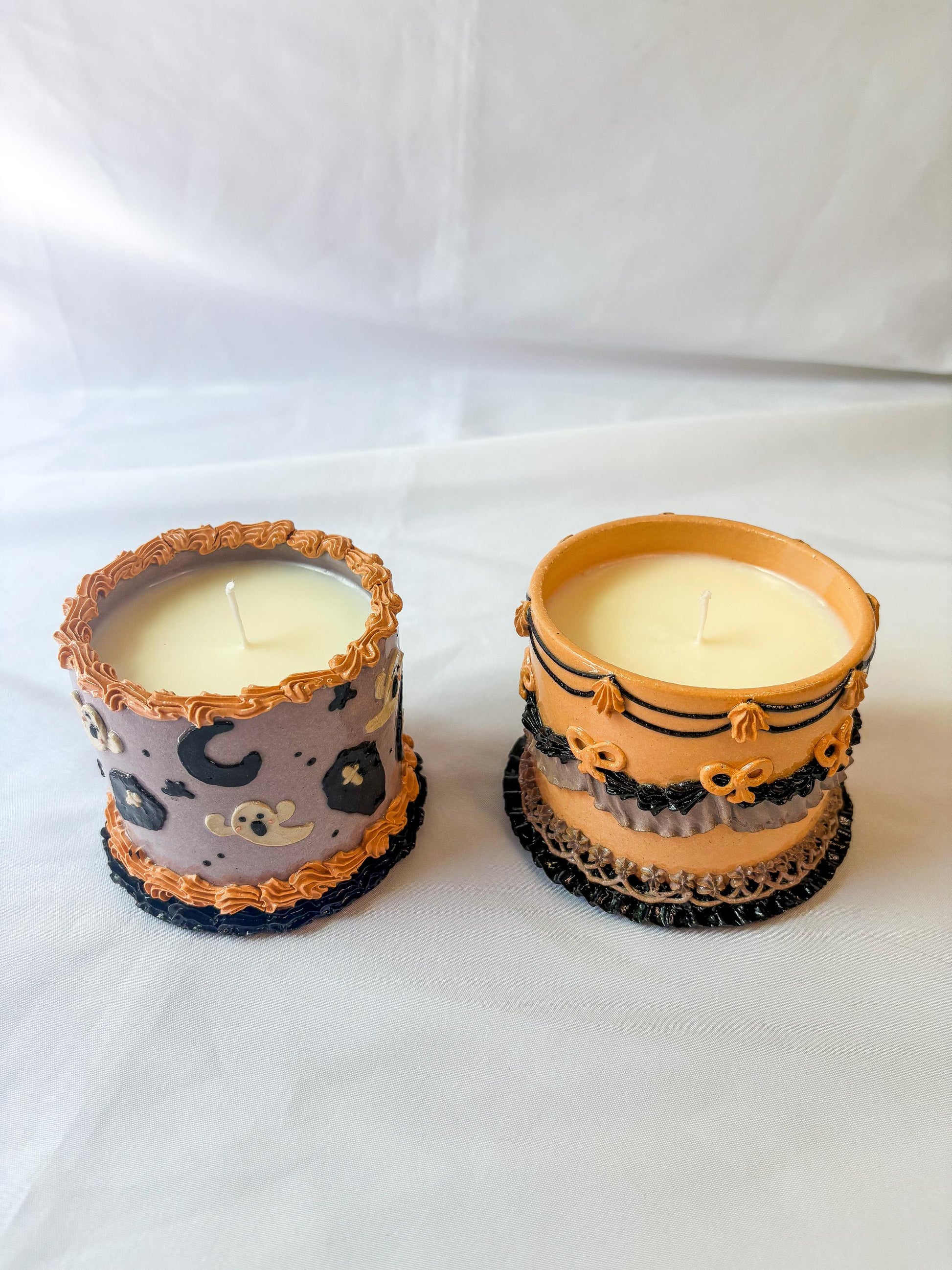 Halloween Ceramic Cake Candles