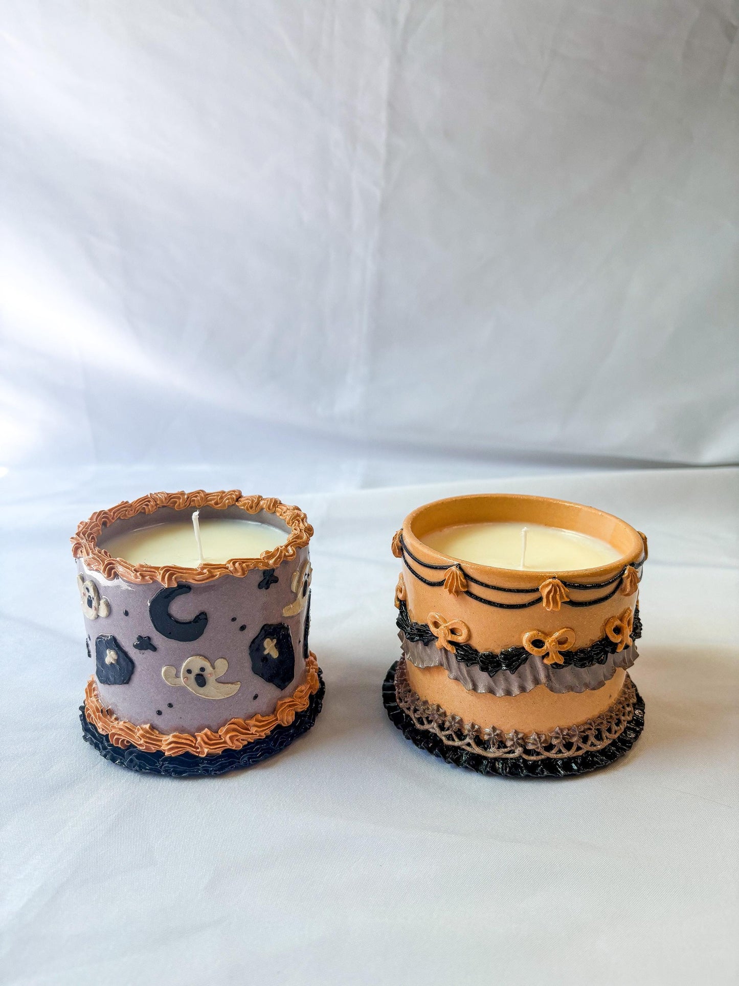Halloween Ceramic Cake Candles