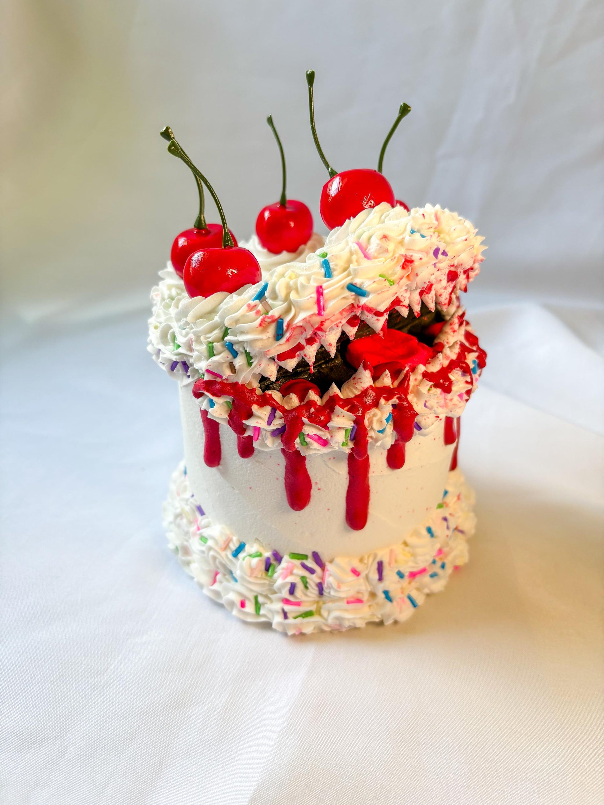 Fake Cake Monster Sculptures