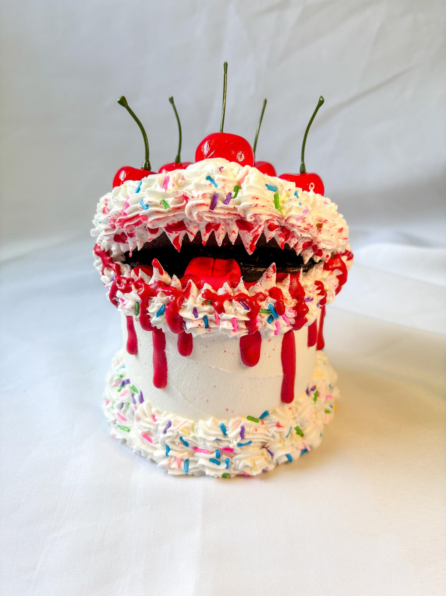 Fake Cake Monster Sculptures