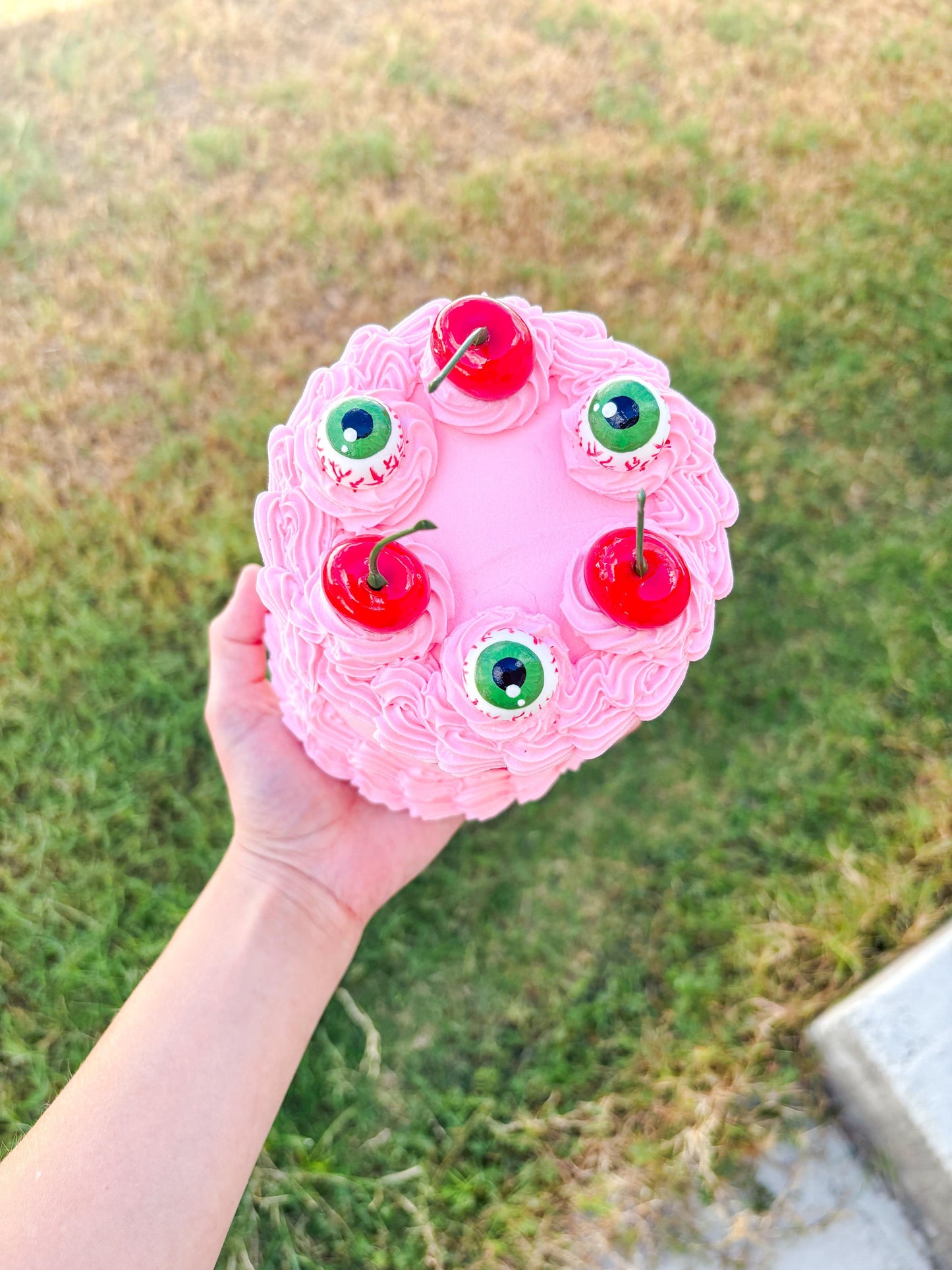 Fake Cake Monster Sculptures