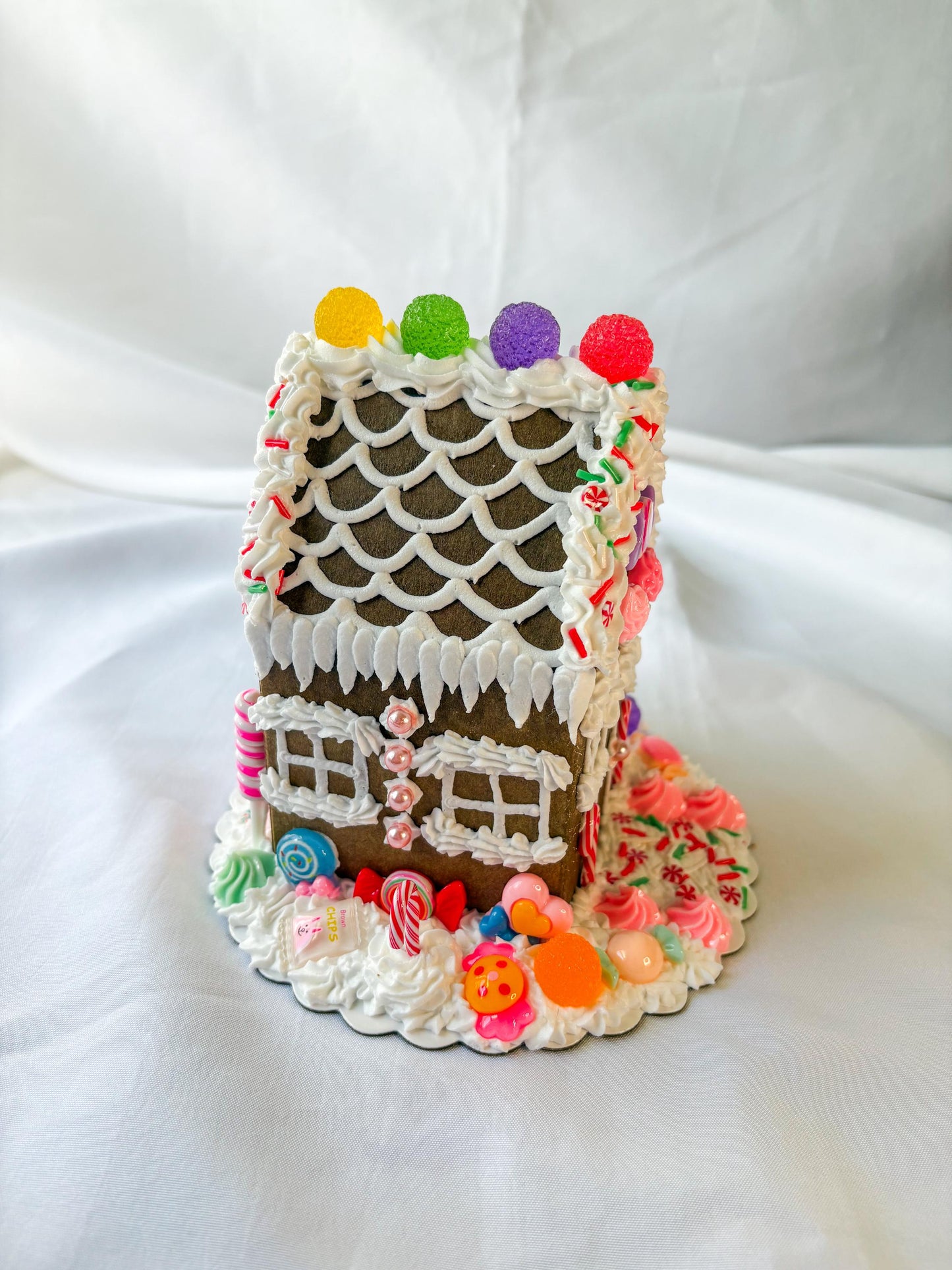 Faux Gingerbread House