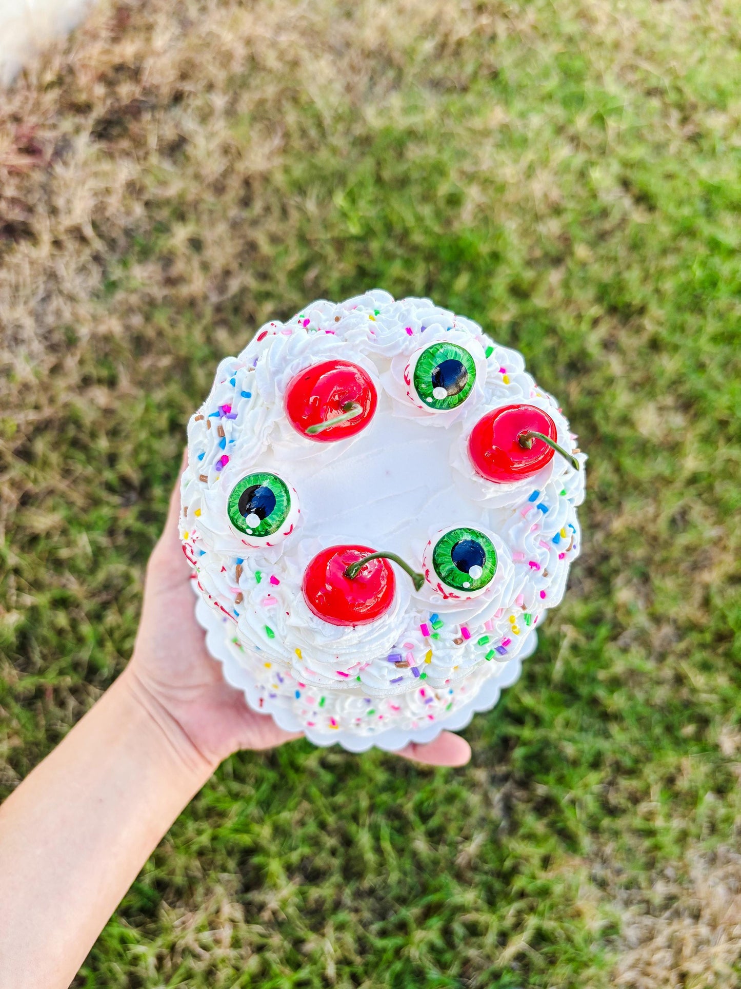 Fake Cake Monster Sculptures
