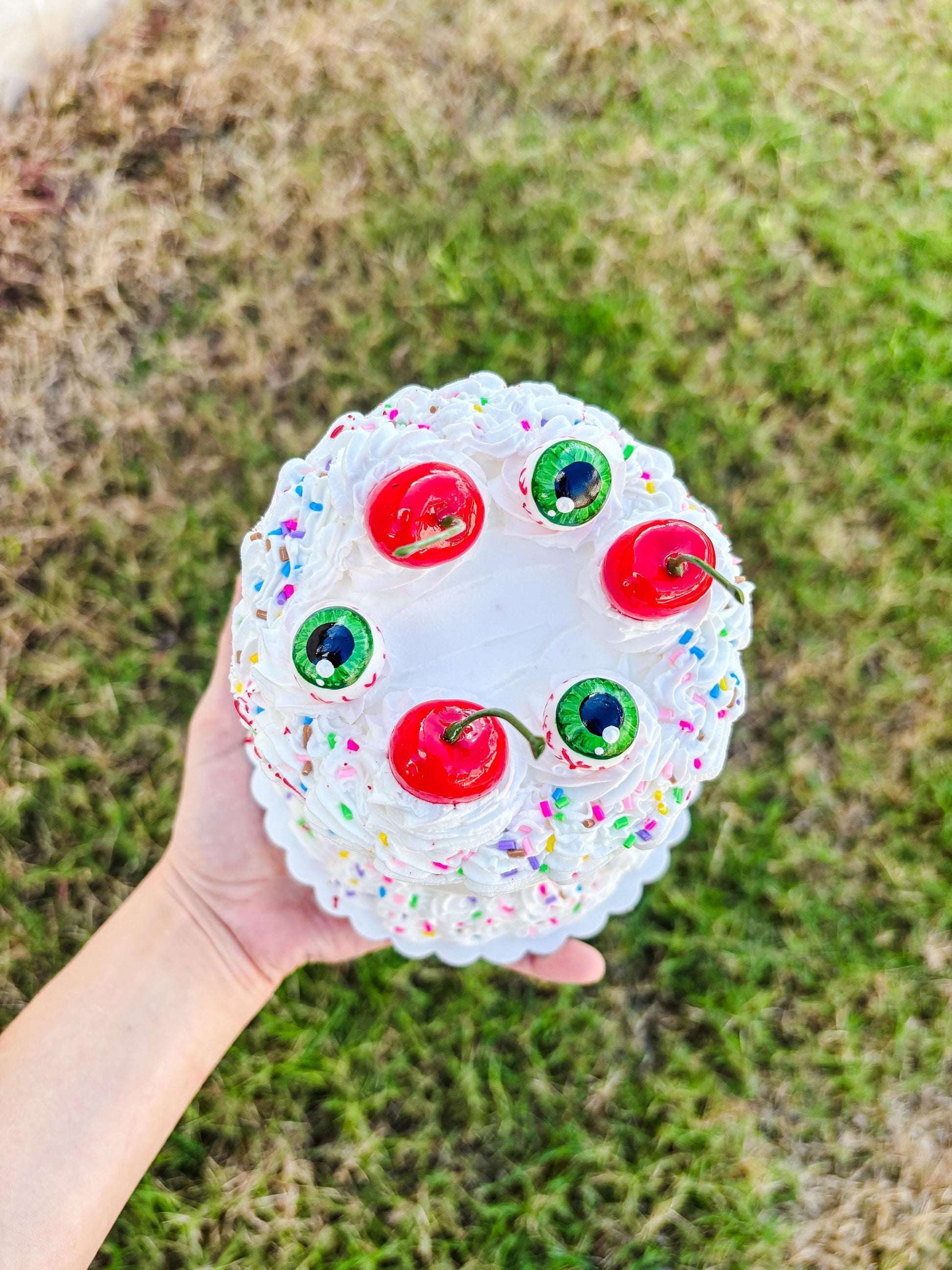 Fake Cake Monster Sculptures