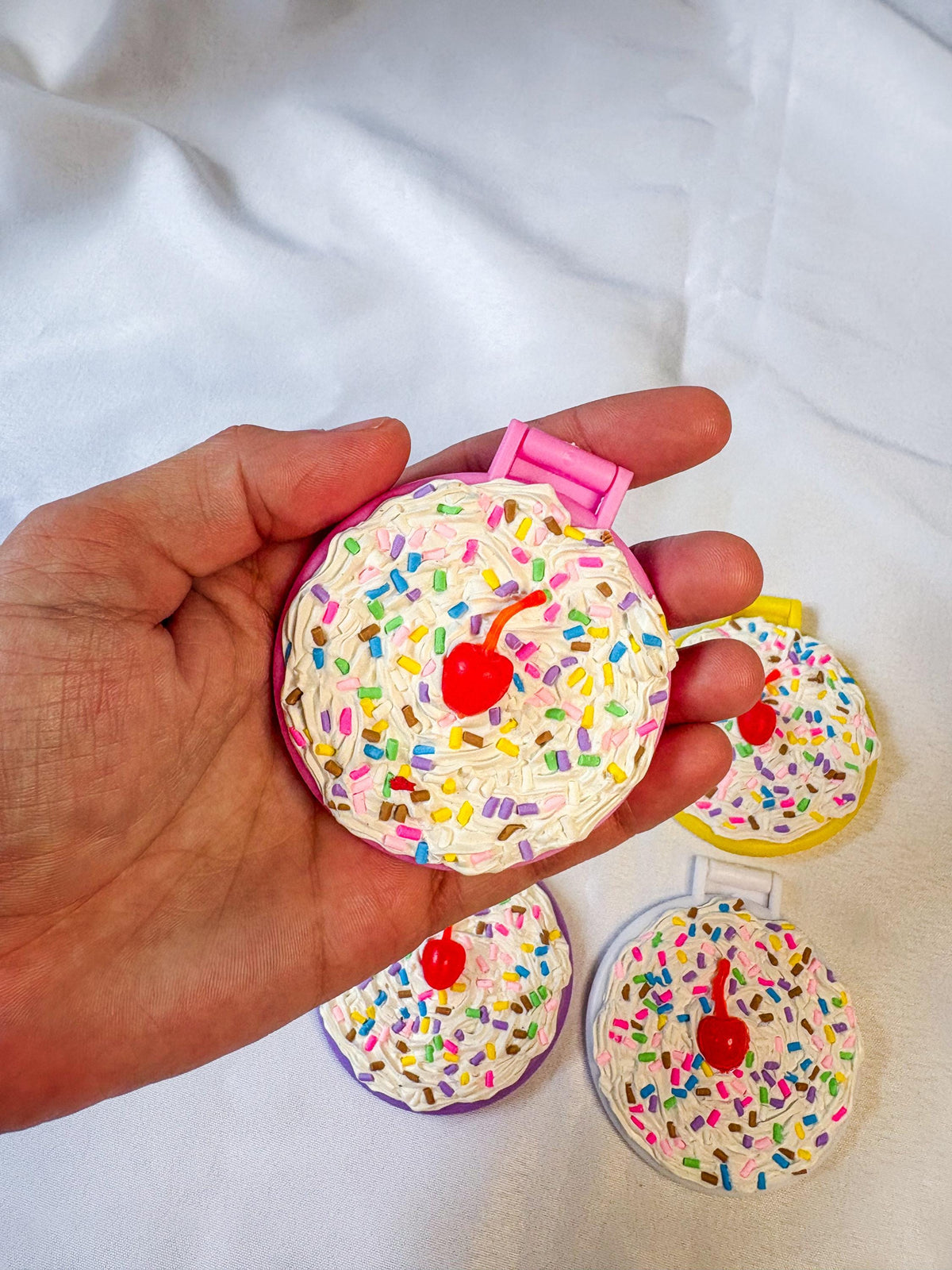 Faux Cake Compact Mirrors