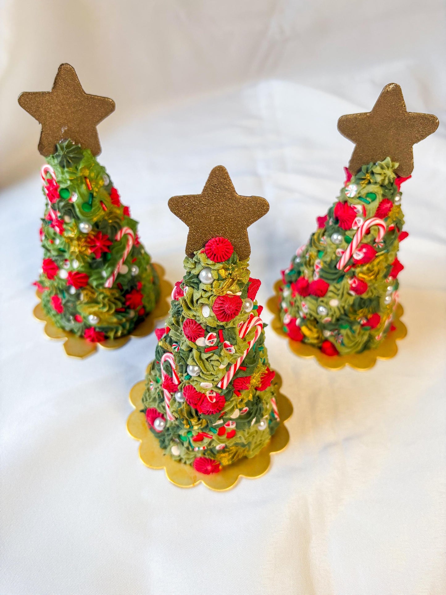 Fake Cake Christmas Tree Decorations