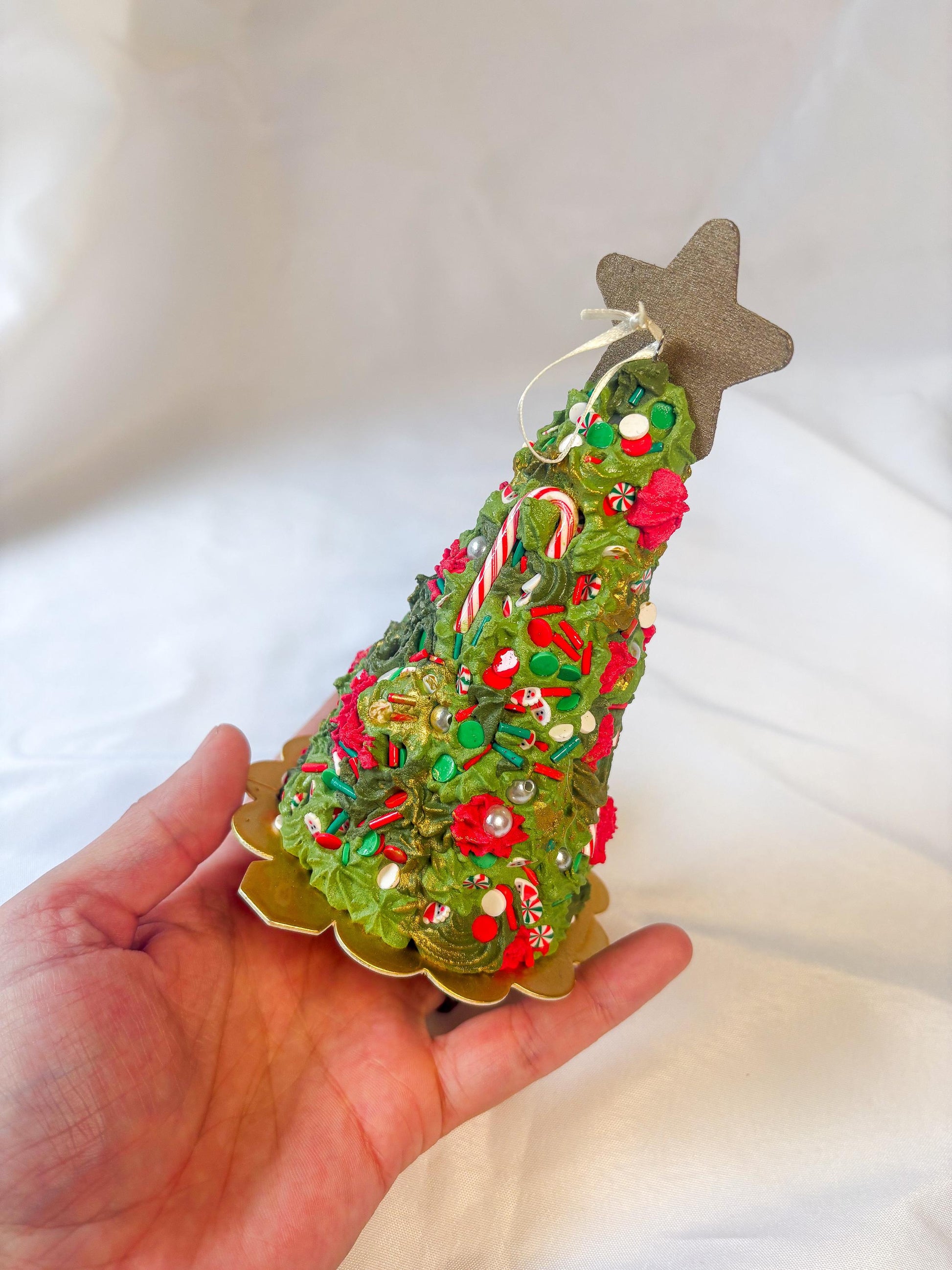 Fake Cake Picture Frame and Christmas Tree Ornaments