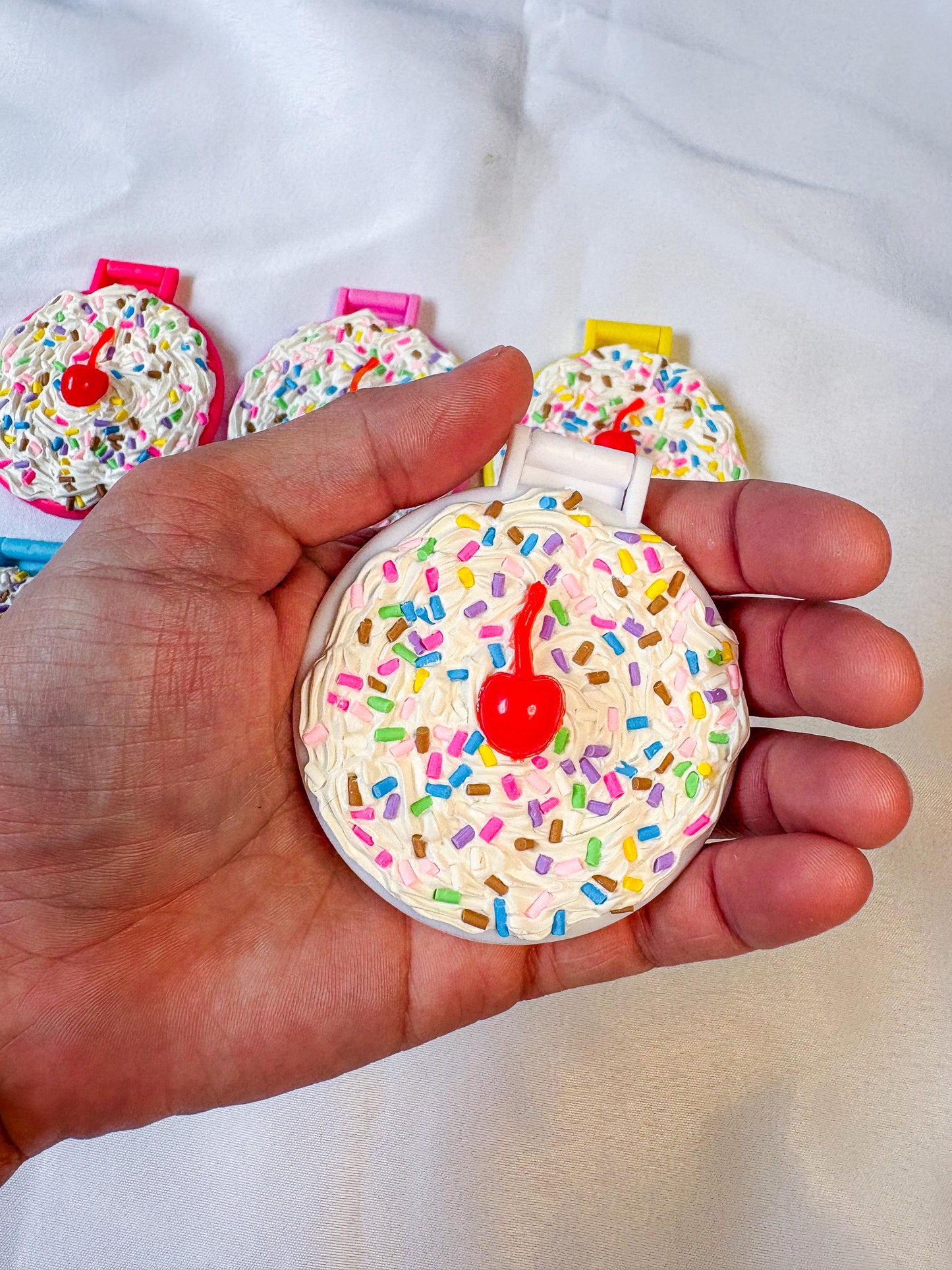 Faux Cake Compact Mirrors